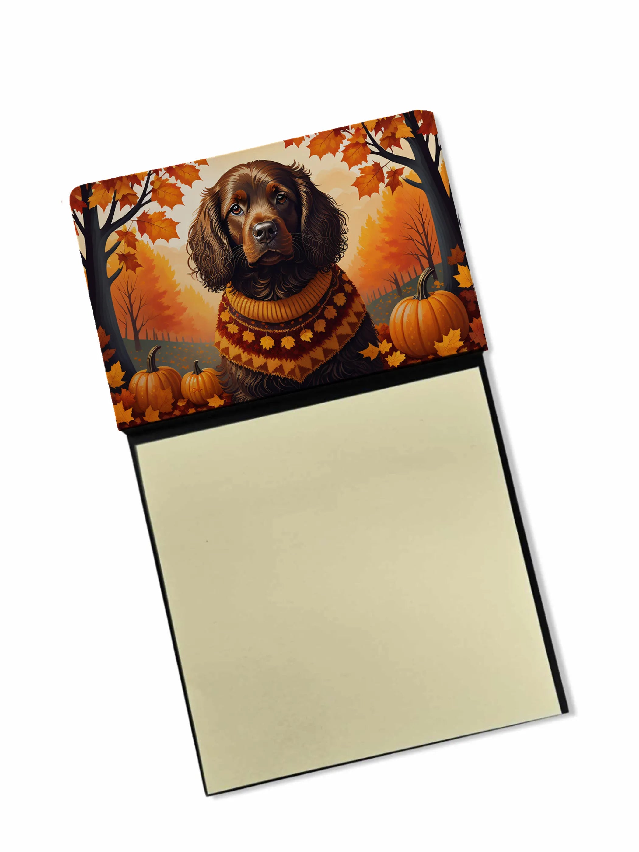 Autumn Leaves Sticky Note Holder - Pack Of: 1 | Collection name: Autumn leaves