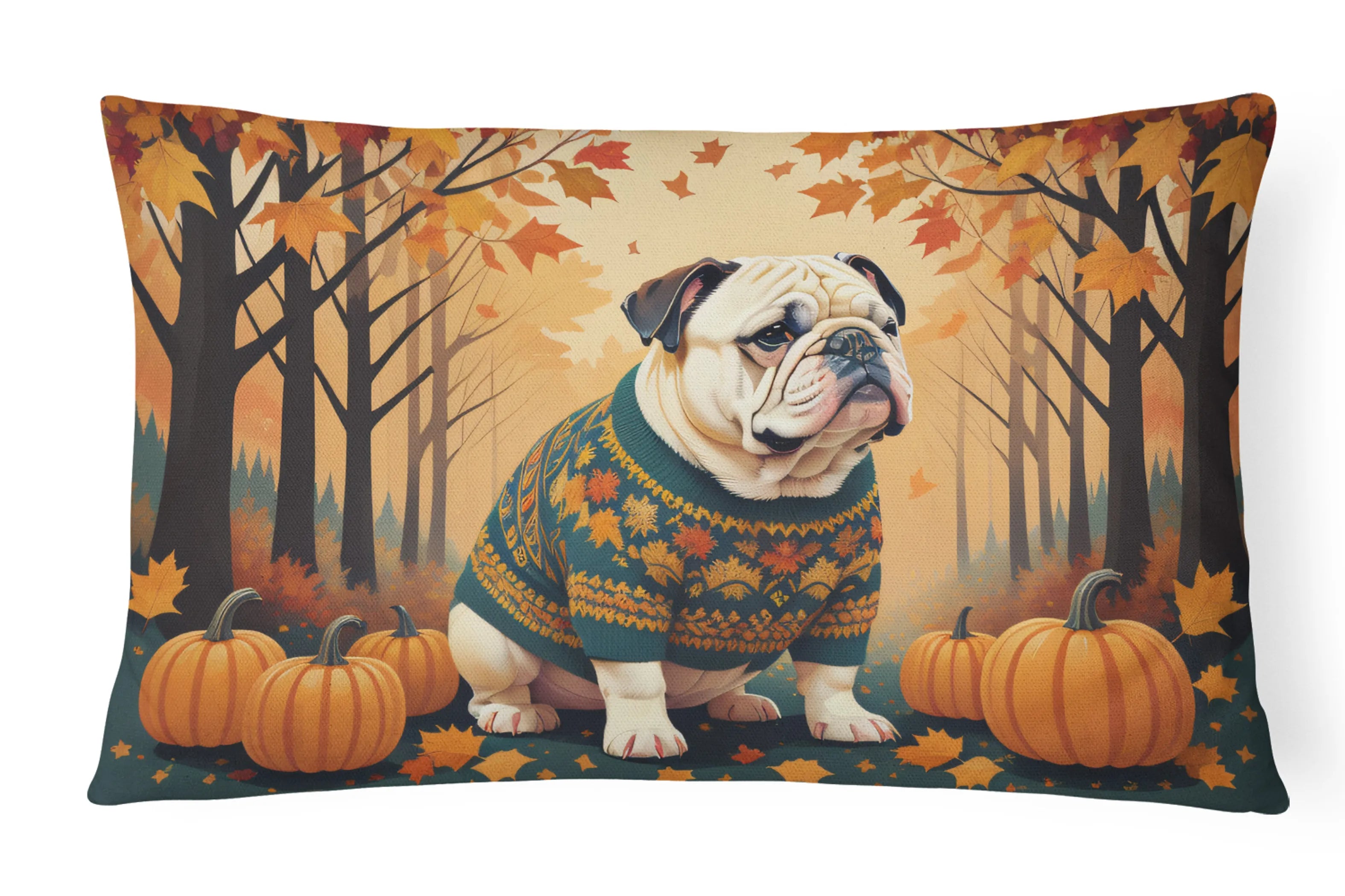 Autumn Leaves Throw Pillow - Pack Of: 1 | Collection name: Autumn leaves