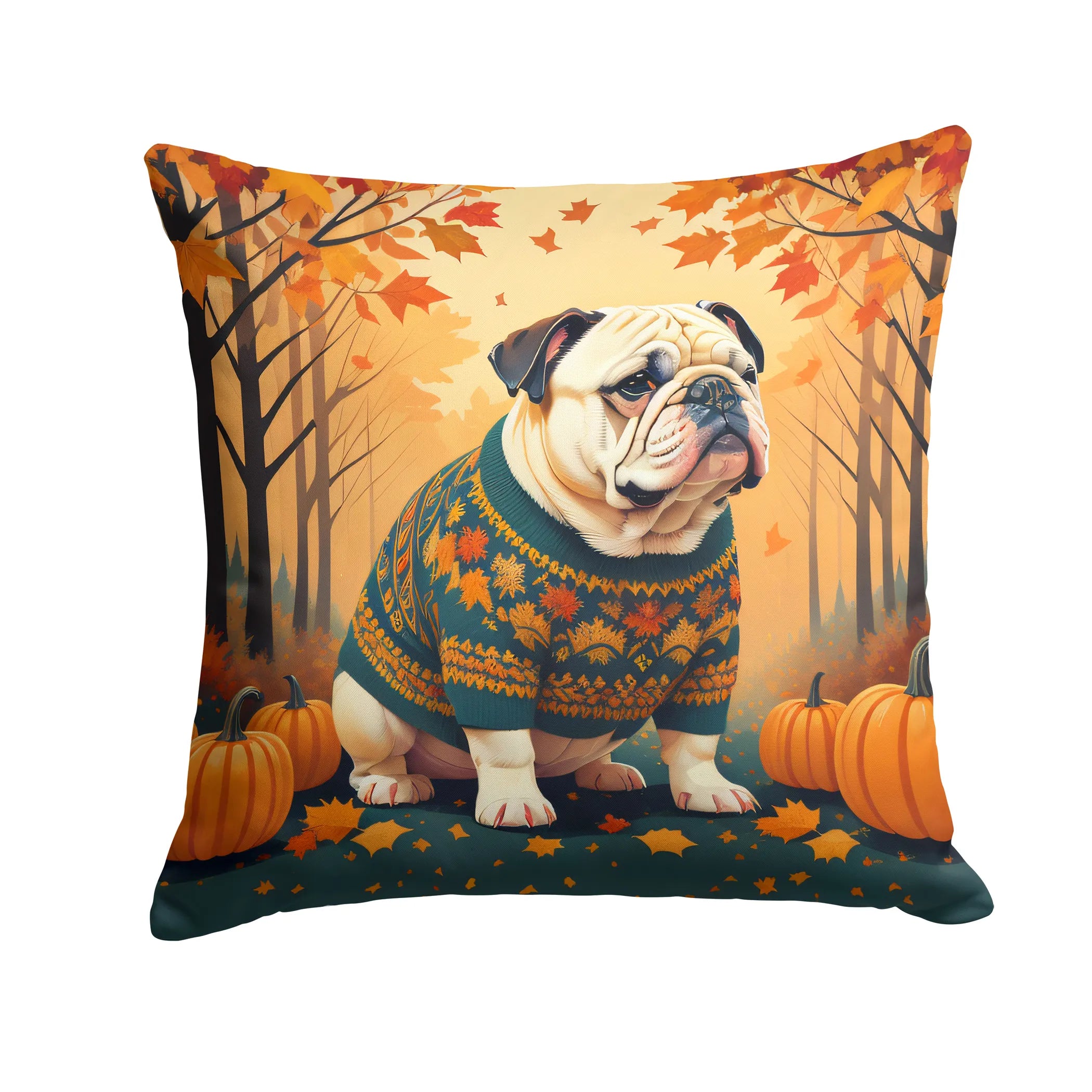 Autumn Leaves Throw Pillow - Pack Of: 1 | Collection name: Autumn leaves