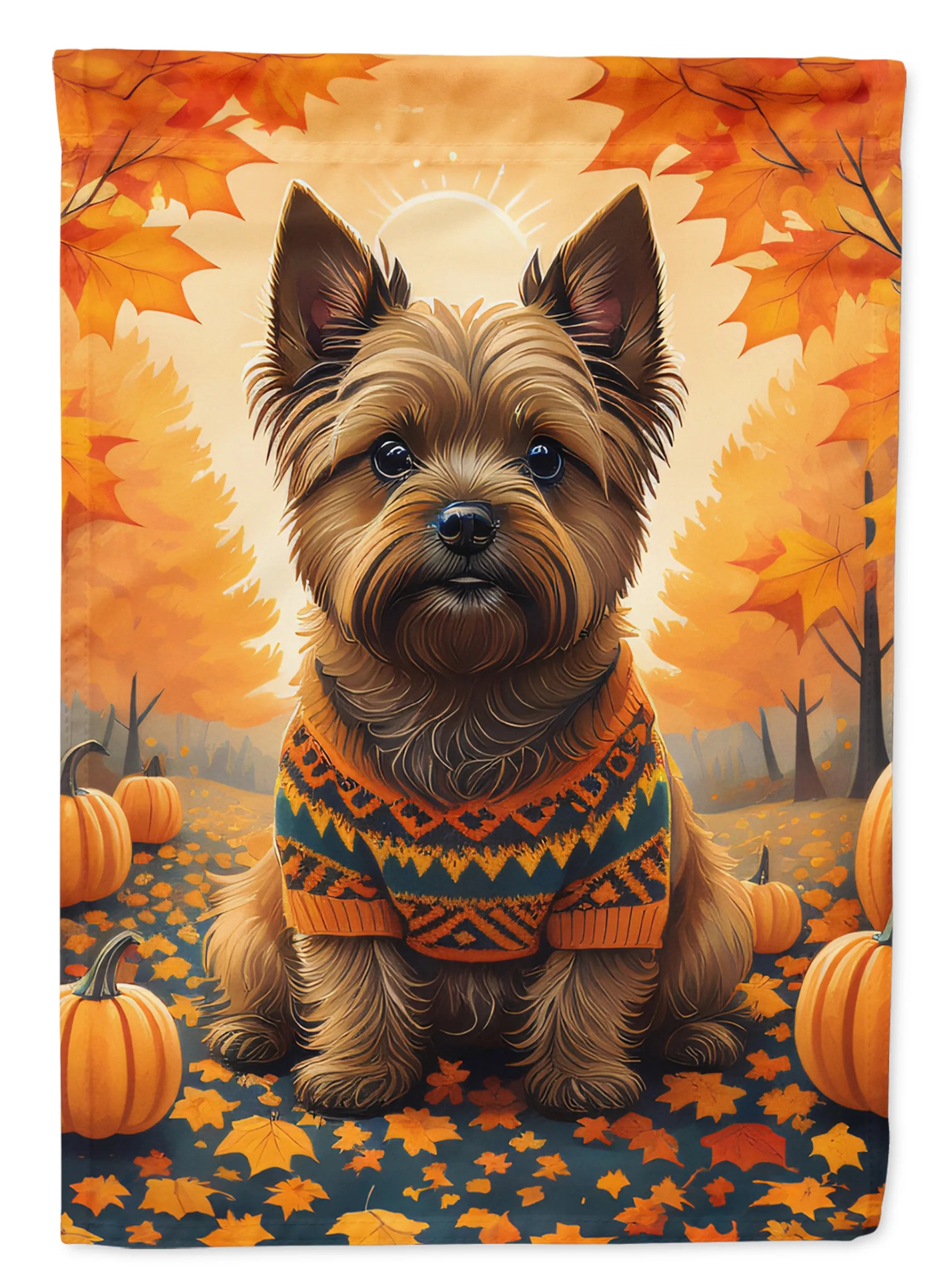 Autumn Leaves Decorative Flag - Pack Of: 1 | Collection name: Autumn leaves
