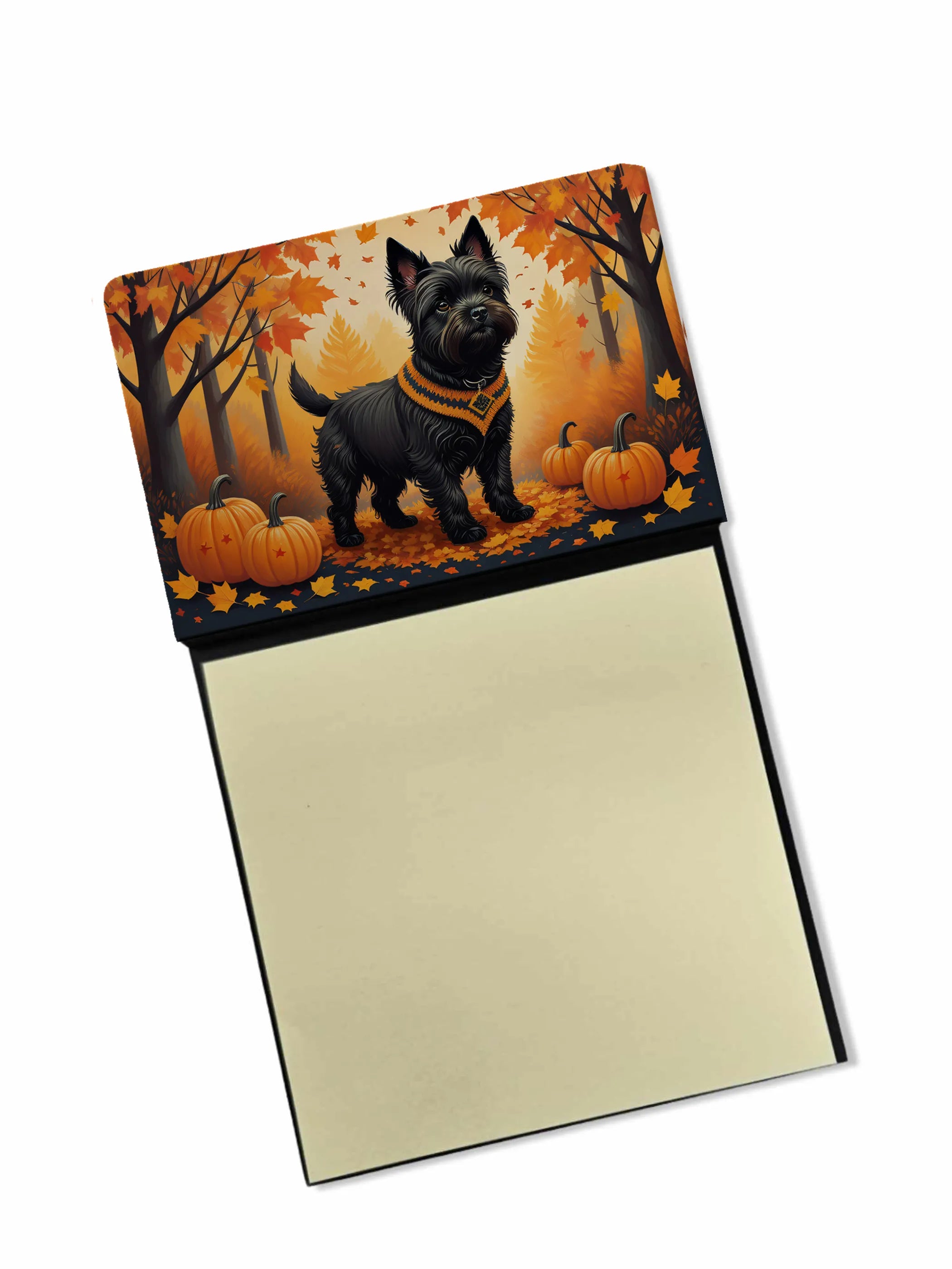 Autumn Leaves Sticky Note Holder - Pack Of: 1 | Collection name: Autumn leaves