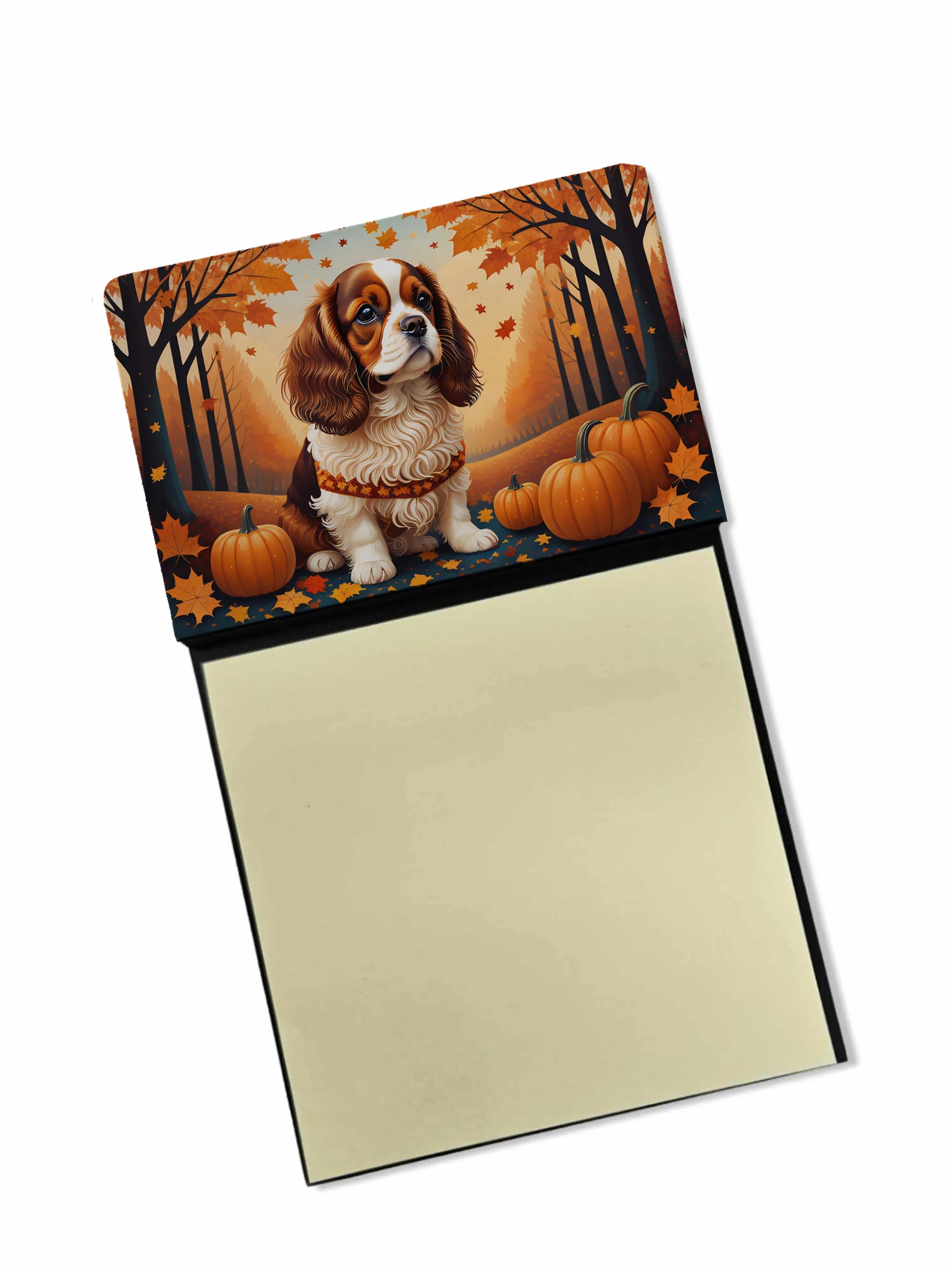 Autumn Leaves Sticky Note Holder - Pack Of: 1 | Collection name: Autumn leaves