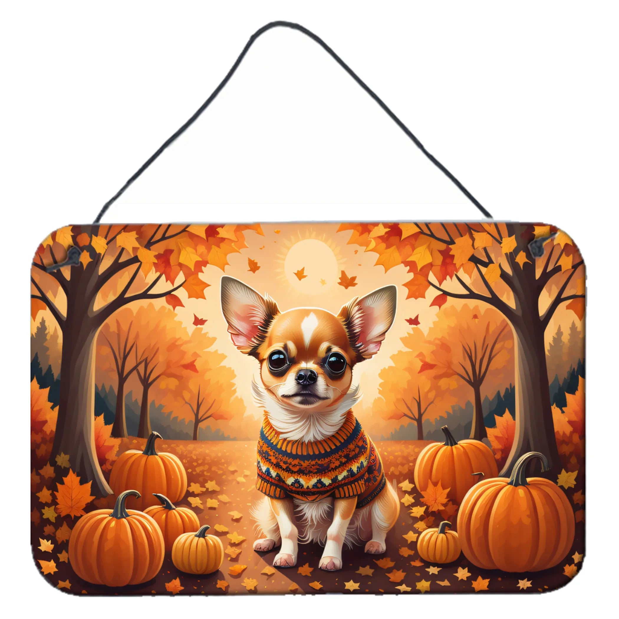 Autumn Leaves Wall or Door Hanging Prints - Size: 8HX12W | Pack Of: 1 | Collection name: Autumn leaves