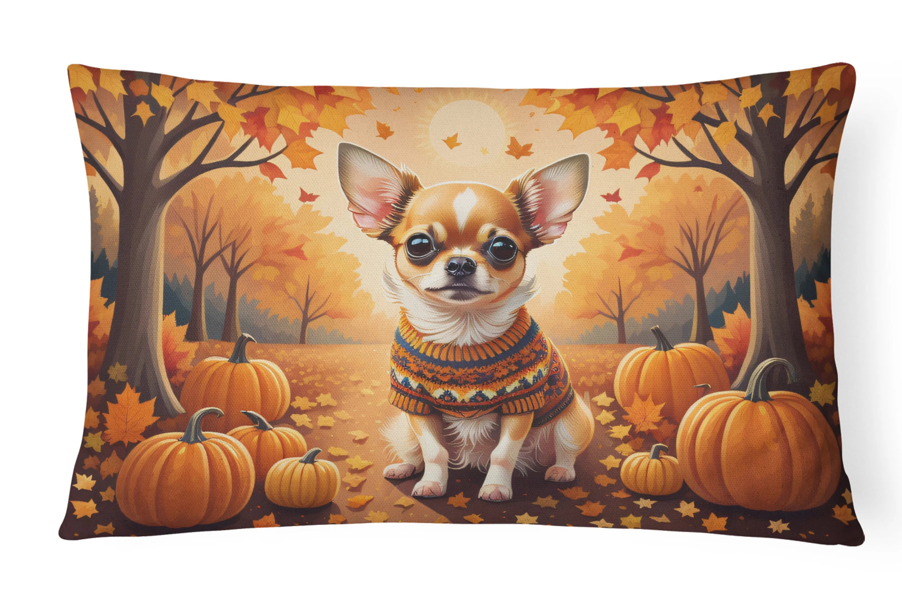 Autumn Leaves Throw Pillow - Pack Of: 1 | Collection name: Autumn leaves
