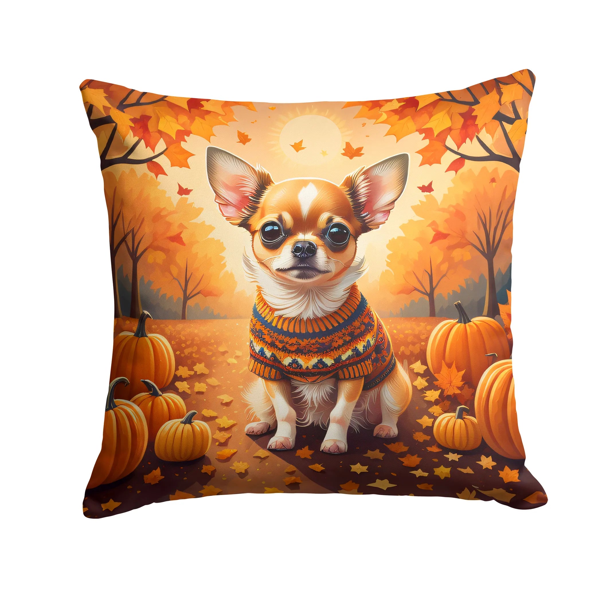 Autumn Leaves Throw Pillow - Pack Of: 1 | Collection name: Autumn leaves