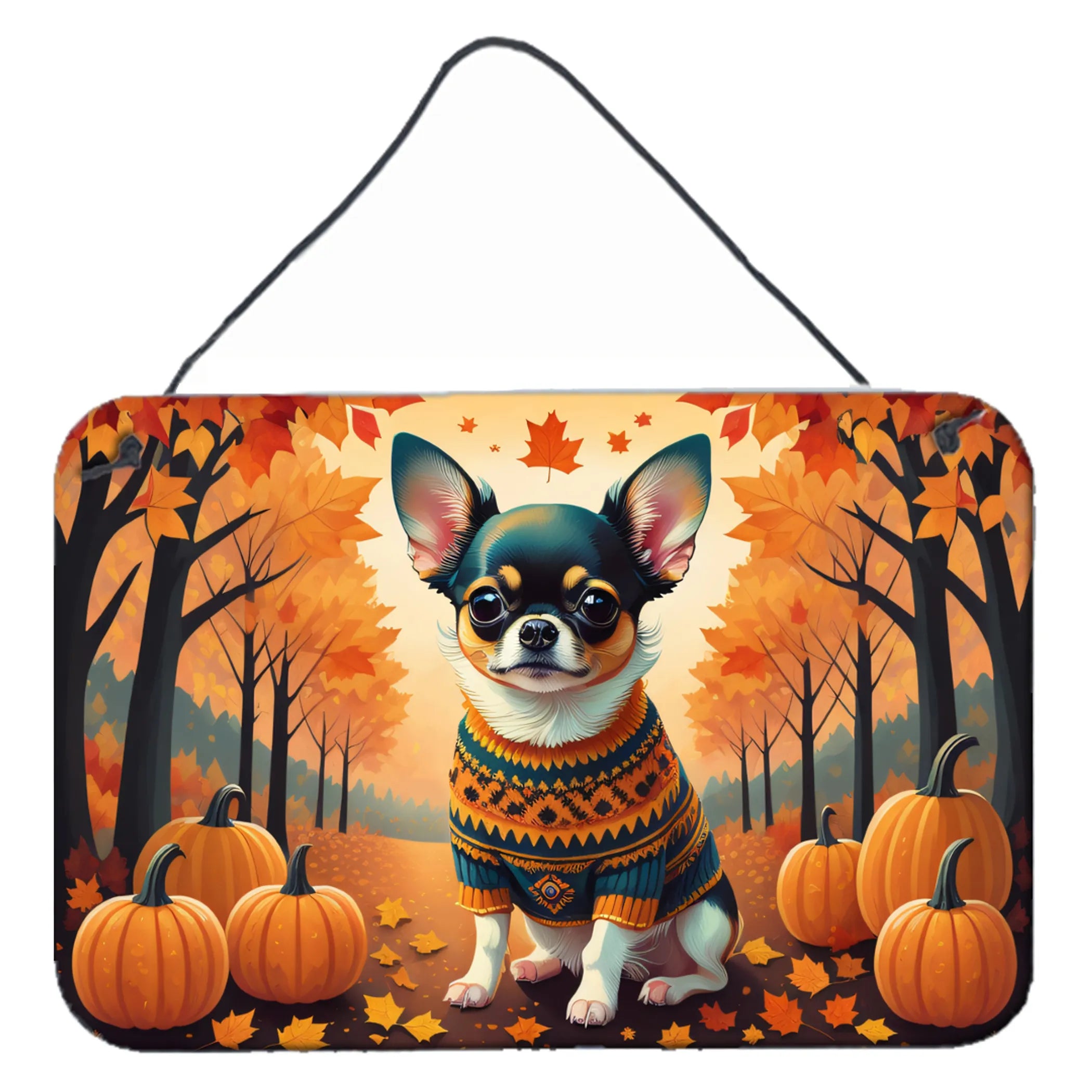 Autumn Leaves Wall or Door Hanging Prints - Size: 8HX12W | Pack Of: 1 | Collection name: Autumn leaves