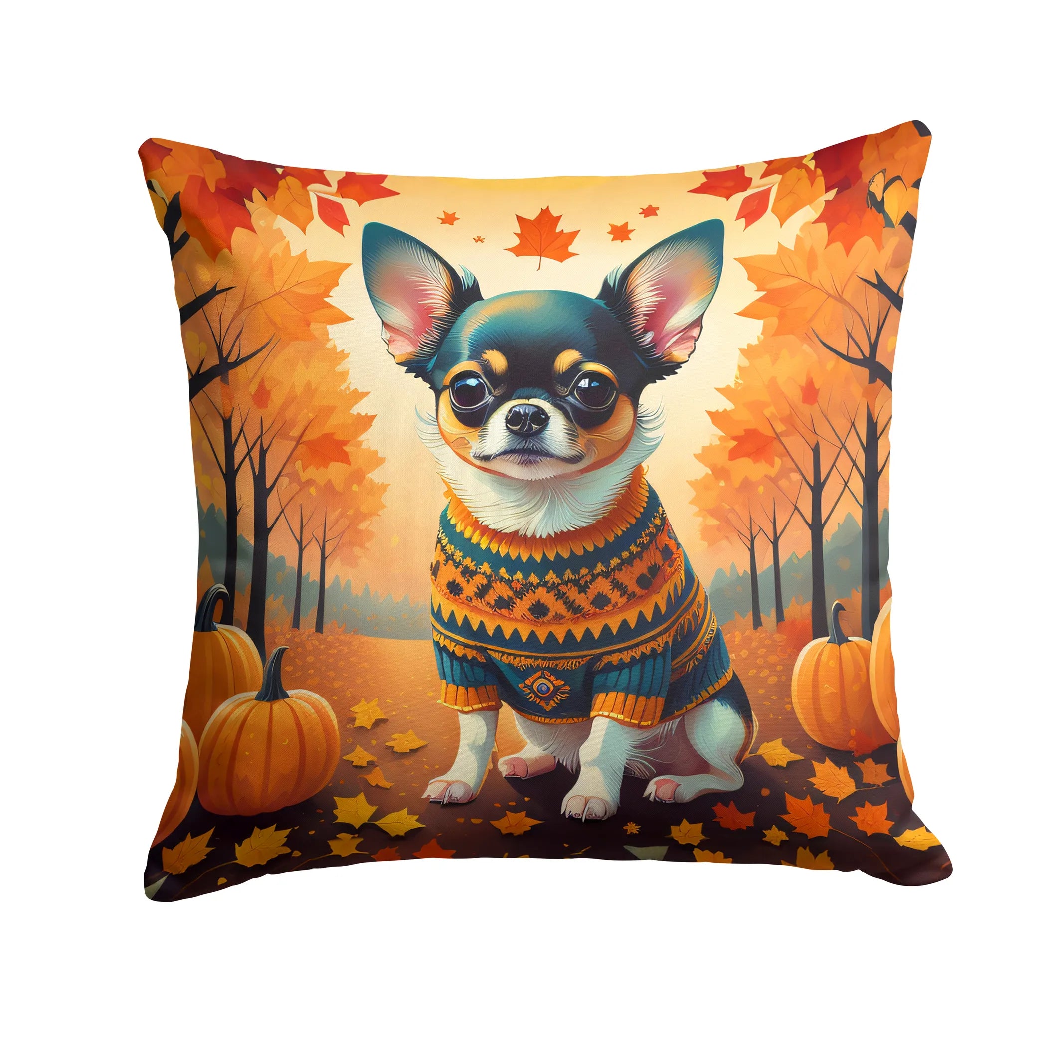 Autumn Leaves Throw Pillow - Pack Of: 1 | Collection name: Autumn leaves