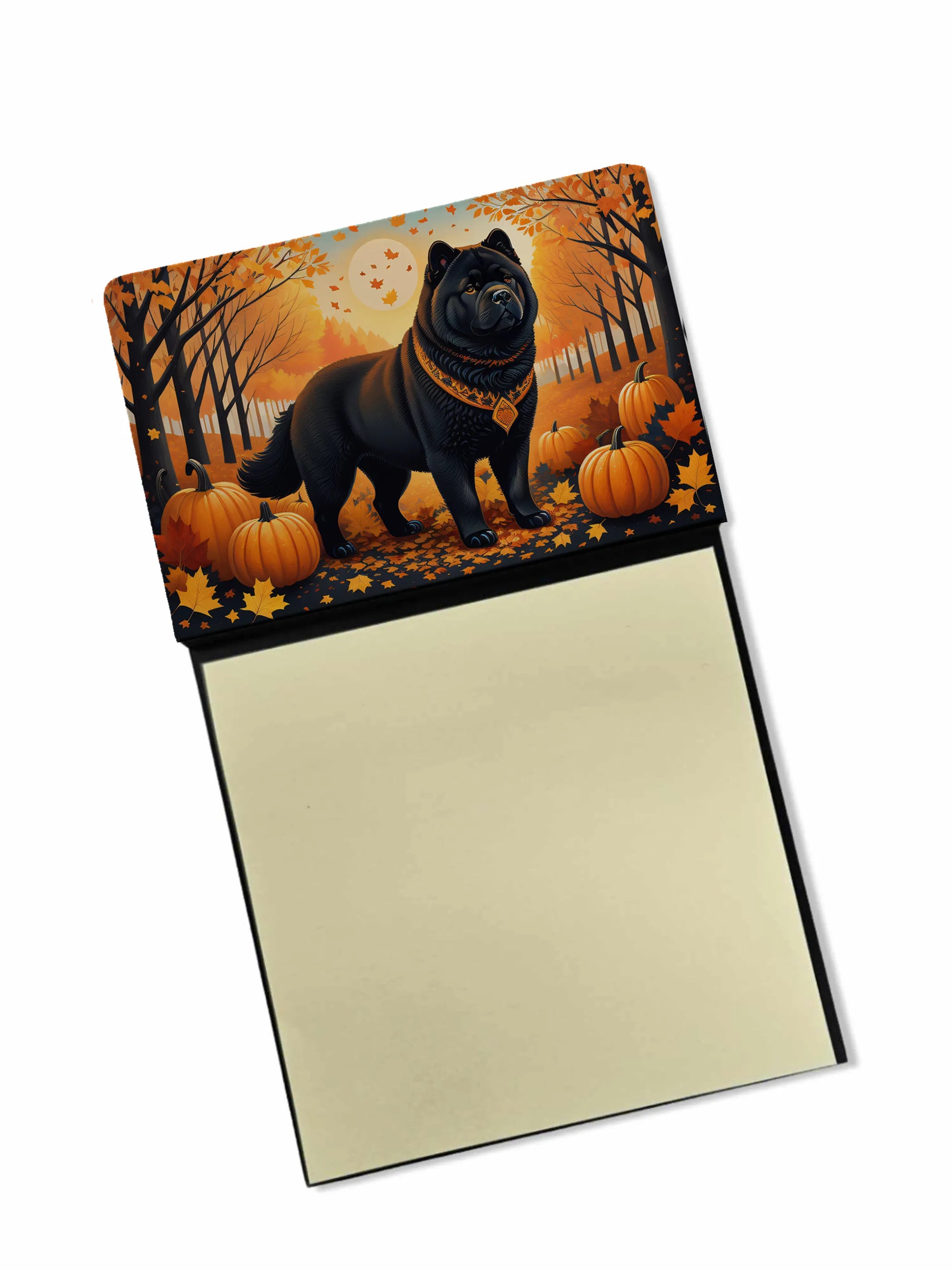 Autumn Leaves Sticky Note Holder - Pack Of: 1 | Collection name: Autumn leaves