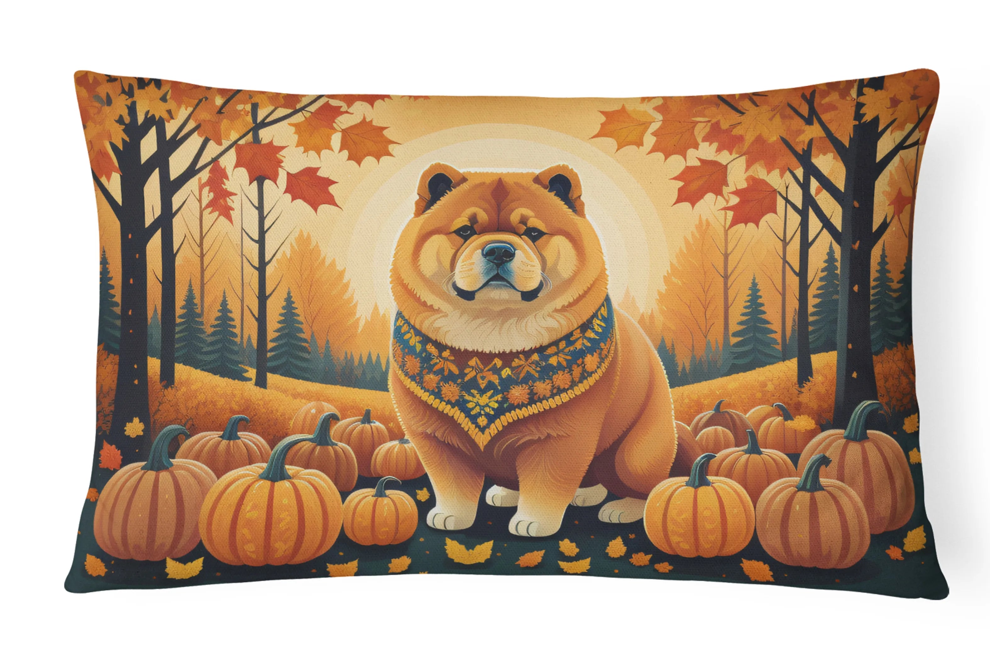 Autumn Leaves Throw Pillow - Pack Of: 1 | Collection name: Autumn leaves