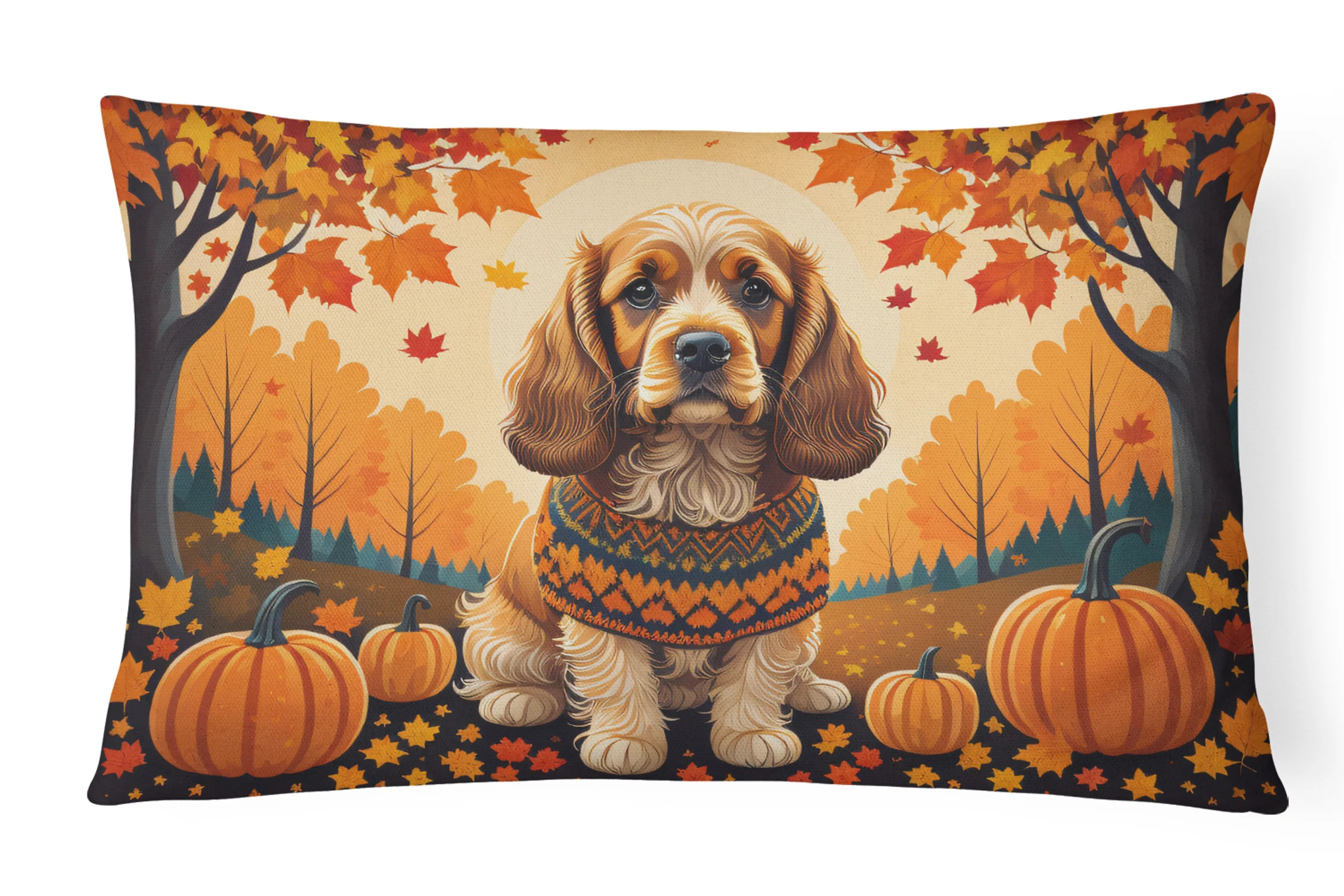 Autumn Leaves Throw Pillow - Pack Of: 1 | Collection name: Autumn leaves