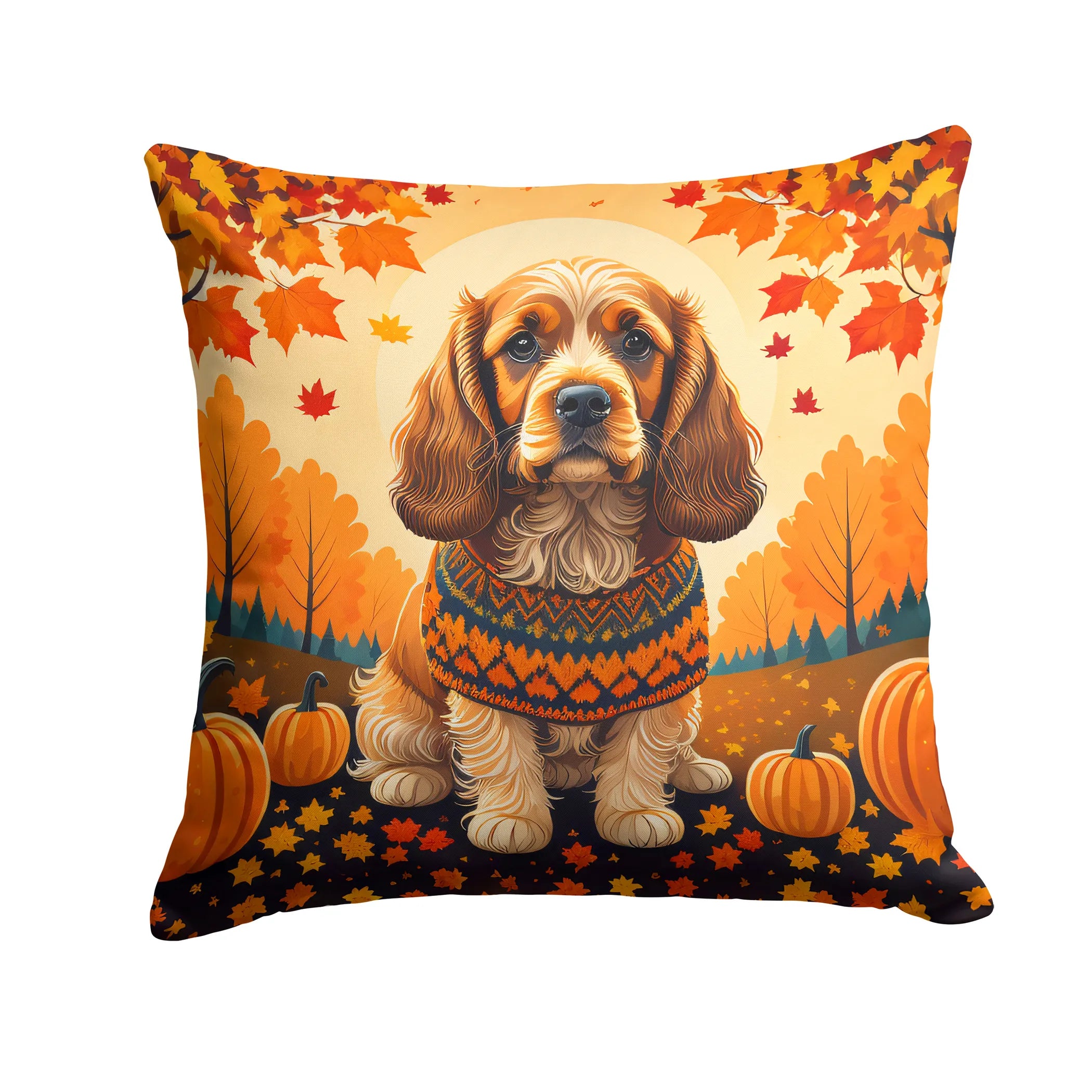 Autumn Leaves Throw Pillow - Pack Of: 1 | Collection name: Autumn leaves