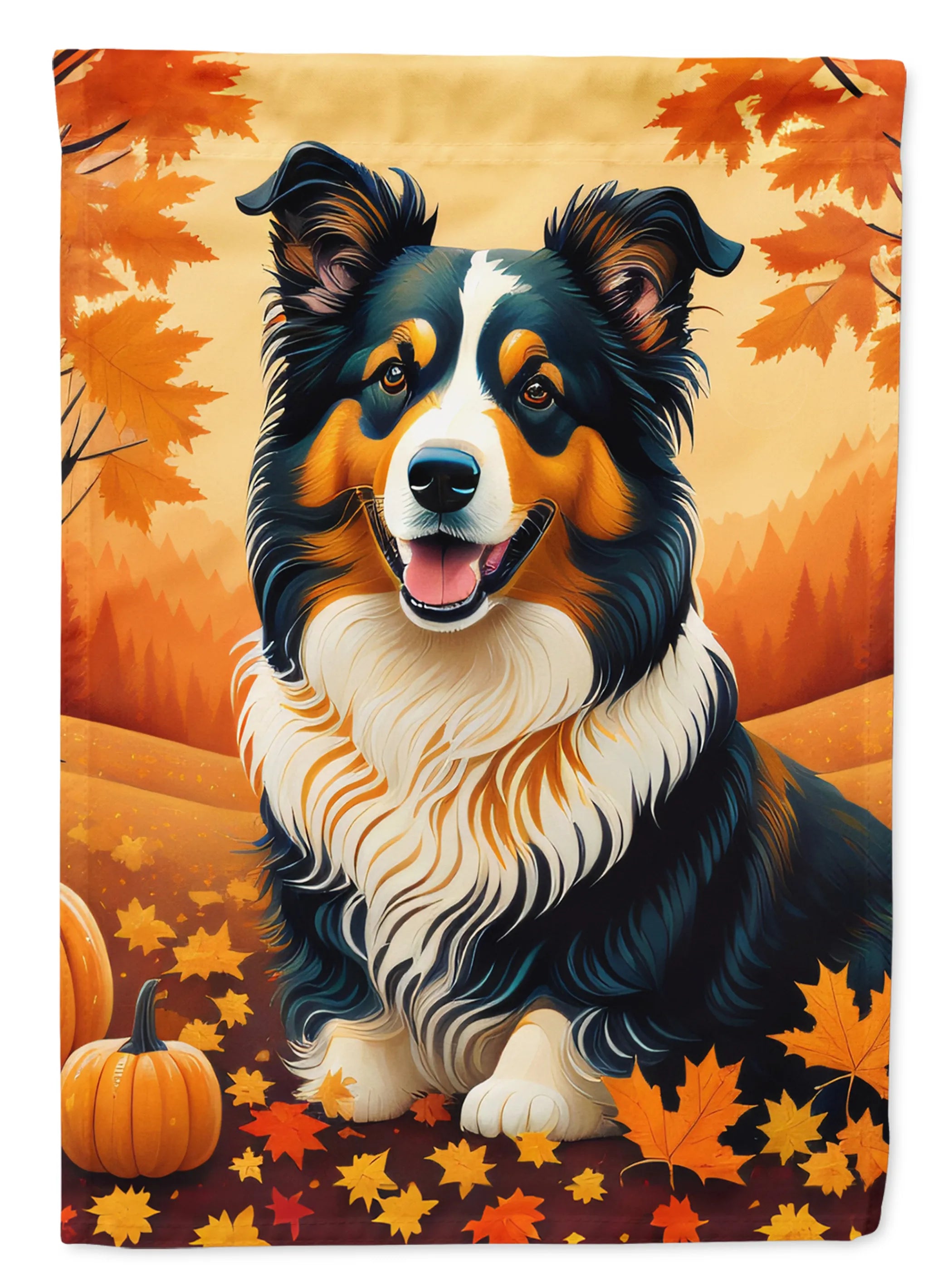 Autumn Leaves Decorative Flag - Pack Of: 1 | Collection name: Autumn leaves