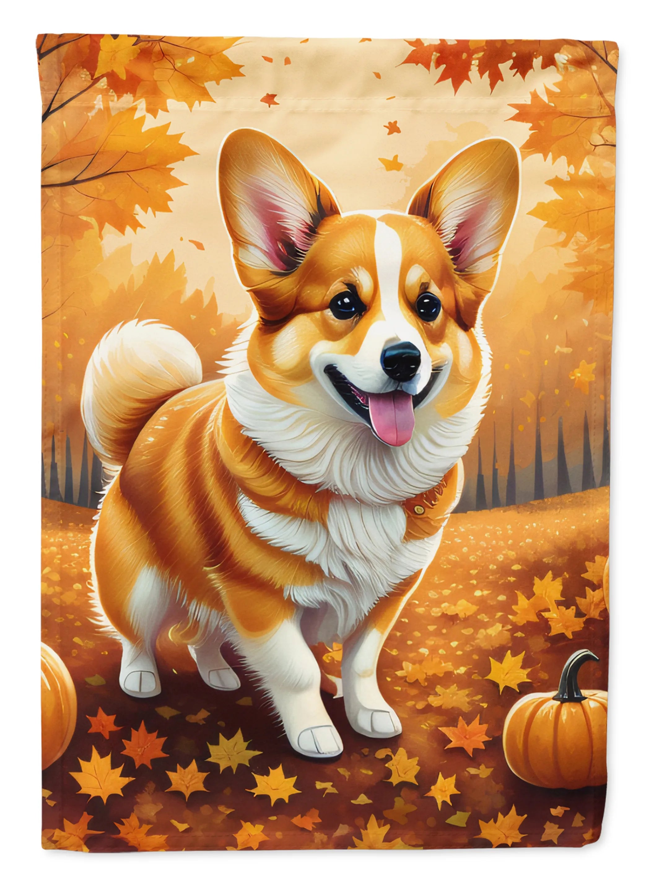 Autumn Leaves Decorative Flag - Pack Of: 1 | Collection name: Autumn leaves