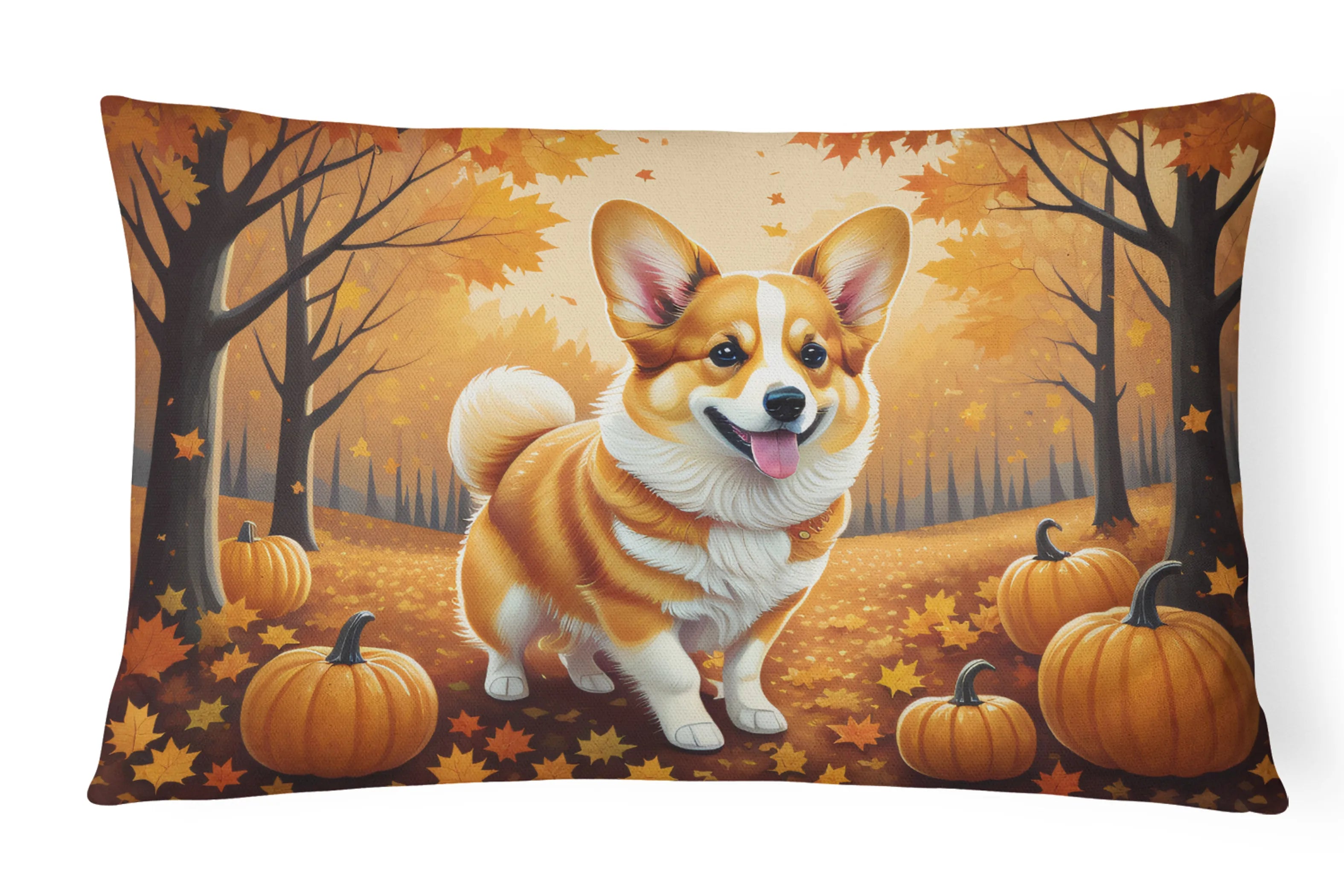 Autumn Leaves Throw Pillow - Pack Of: 1 | Collection name: Autumn leaves