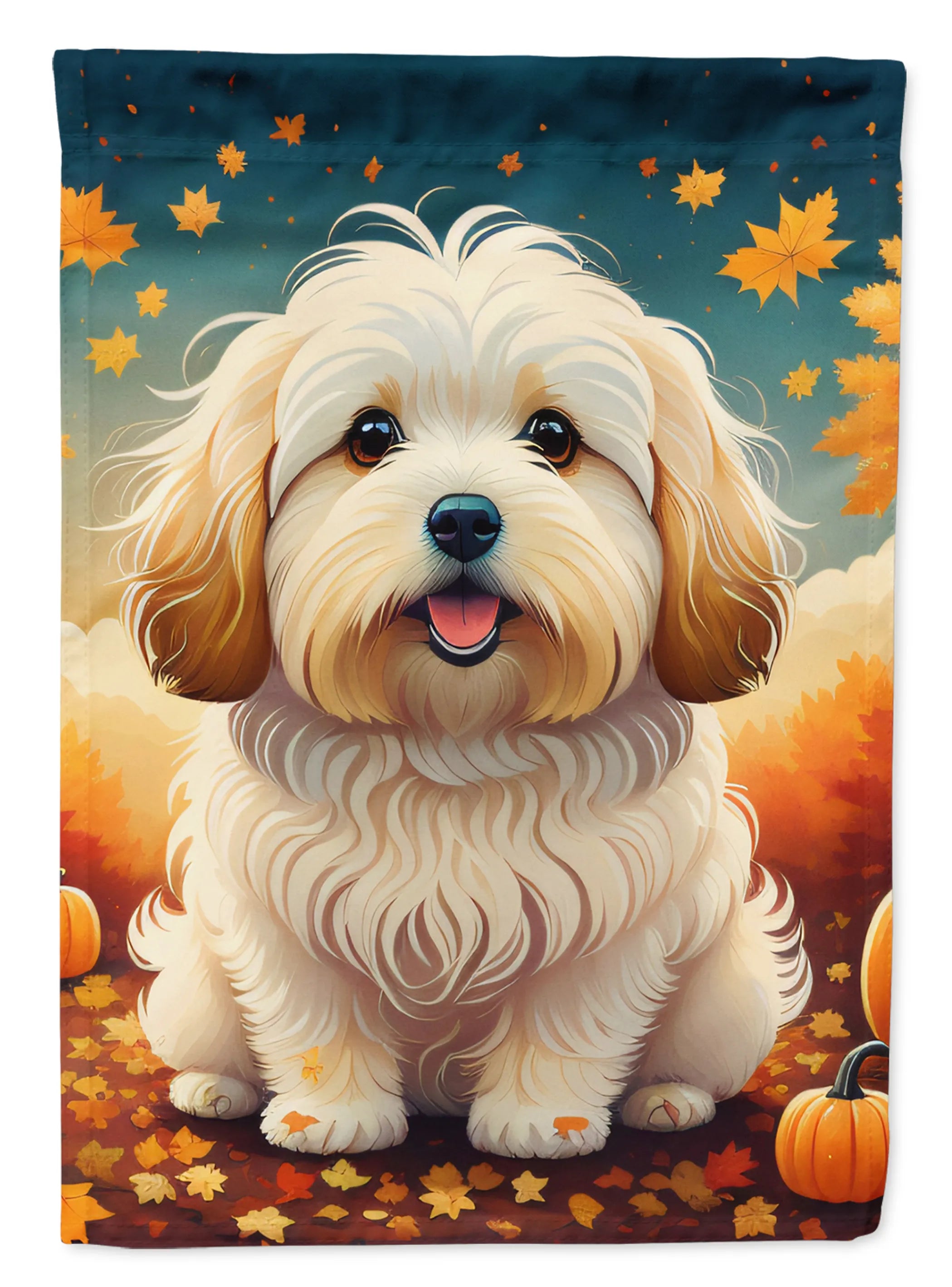 Autumn Leaves Decorative Flag - Pack Of: 1 | Collection name: Autumn leaves