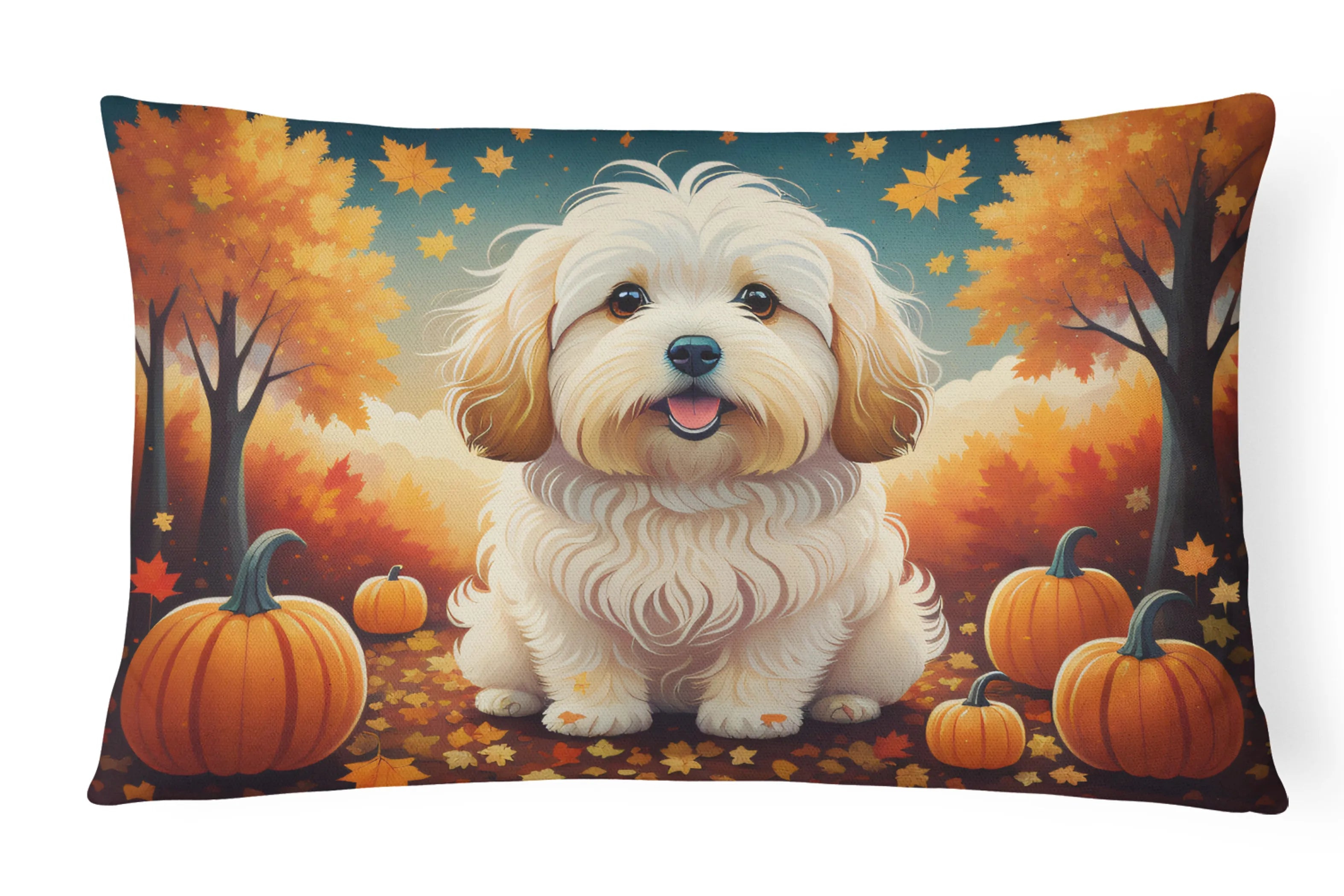 Autumn Leaves Throw Pillow - Pack Of: 1 | Collection name: Autumn leaves