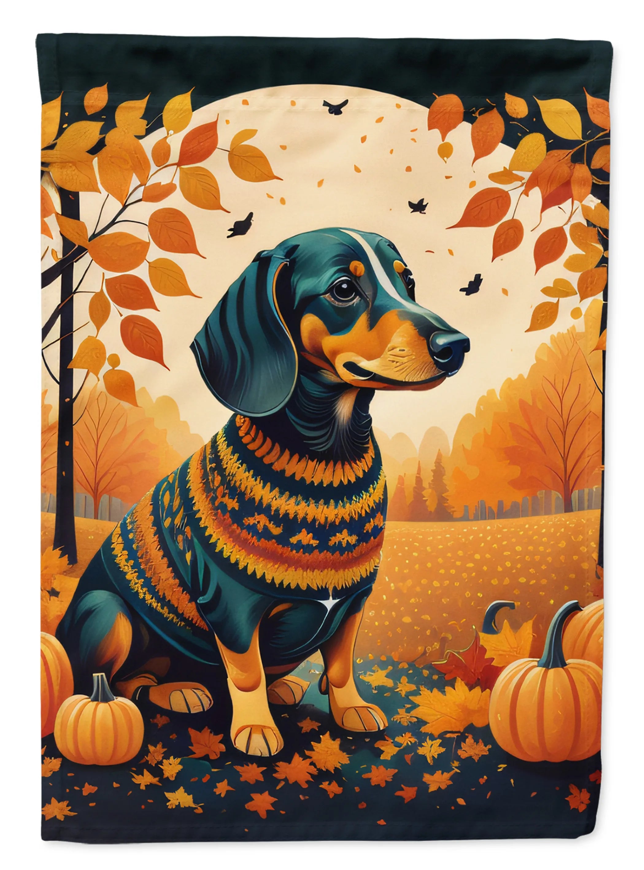Autumn Leaves Decorative Flag - Pack Of: 1 | Collection name: Autumn leaves