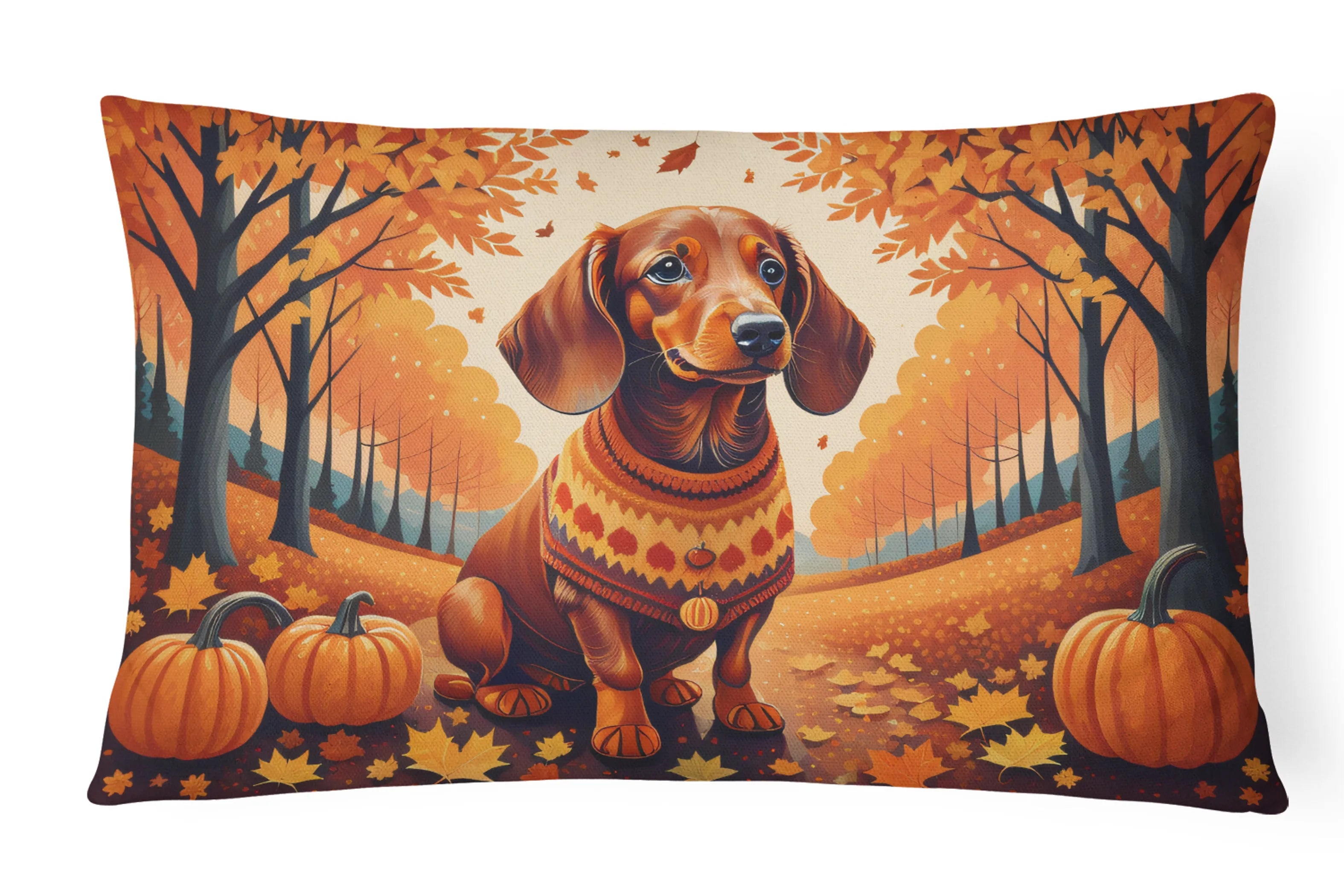 Autumn Leaves Throw Pillow - Pack Of: 1 | Collection name: Autumn leaves