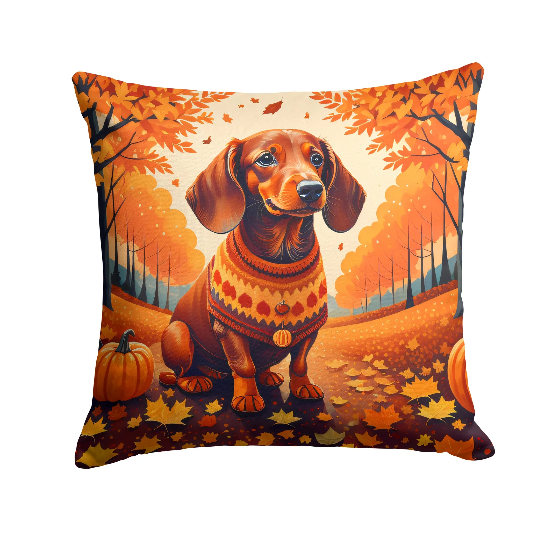 Autumn Leaves Throw Pillow - Pack Of: 1 | Collection name: Autumn leaves