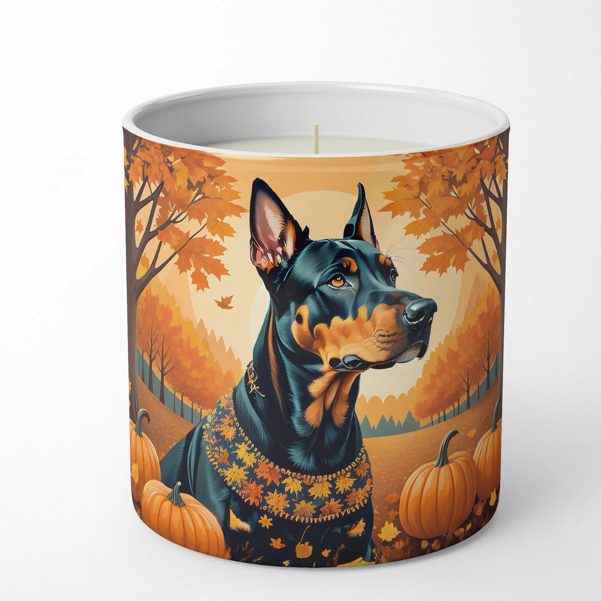 Autumn Leaves Decorative Soy Candle - Size: 10 OZ | Pack Of: 1 | Collection name: Autumn leaves