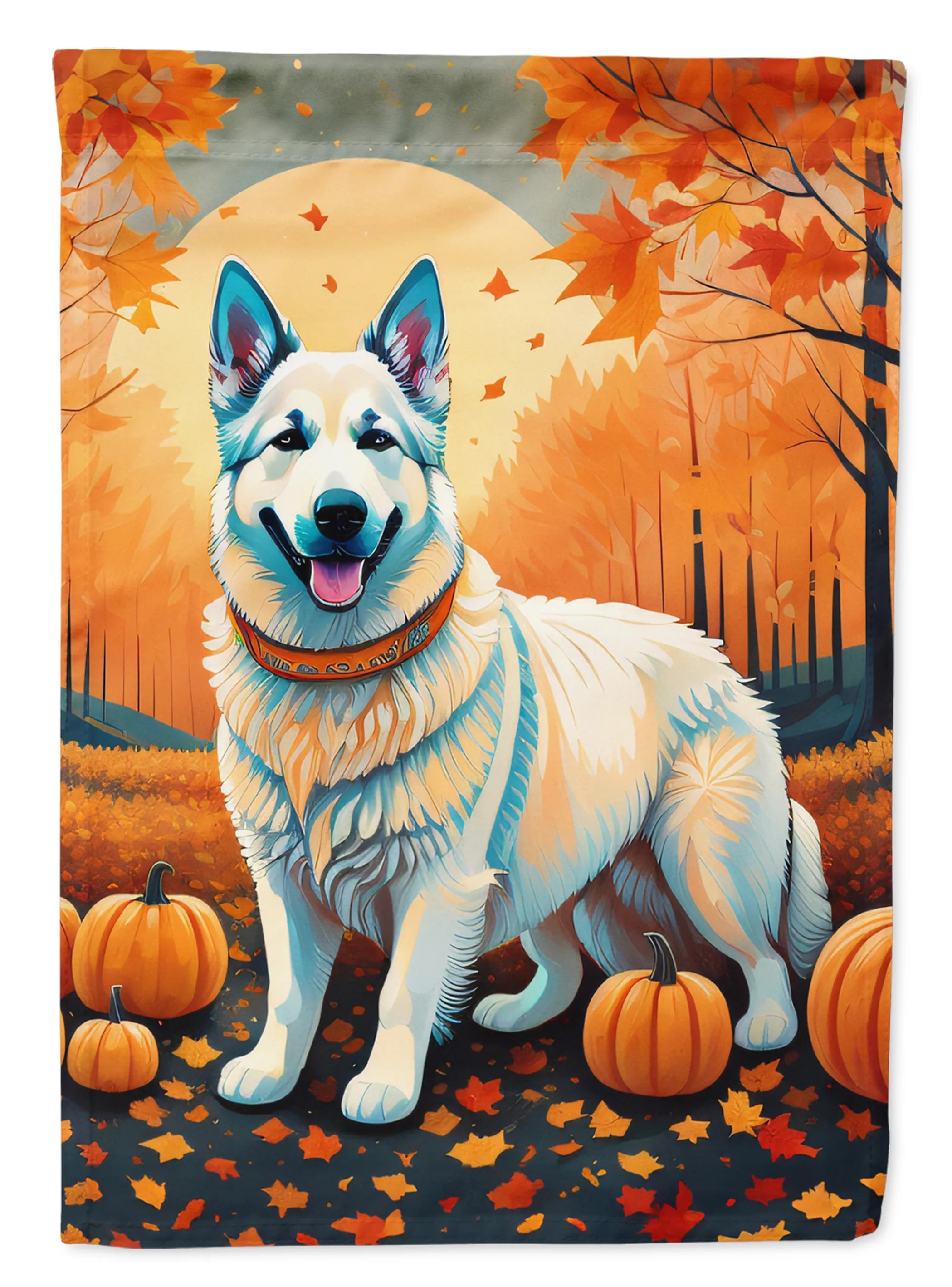 Autumn Leaves Decorative Flag - Pack Of: 1 | Collection name: Autumn leaves