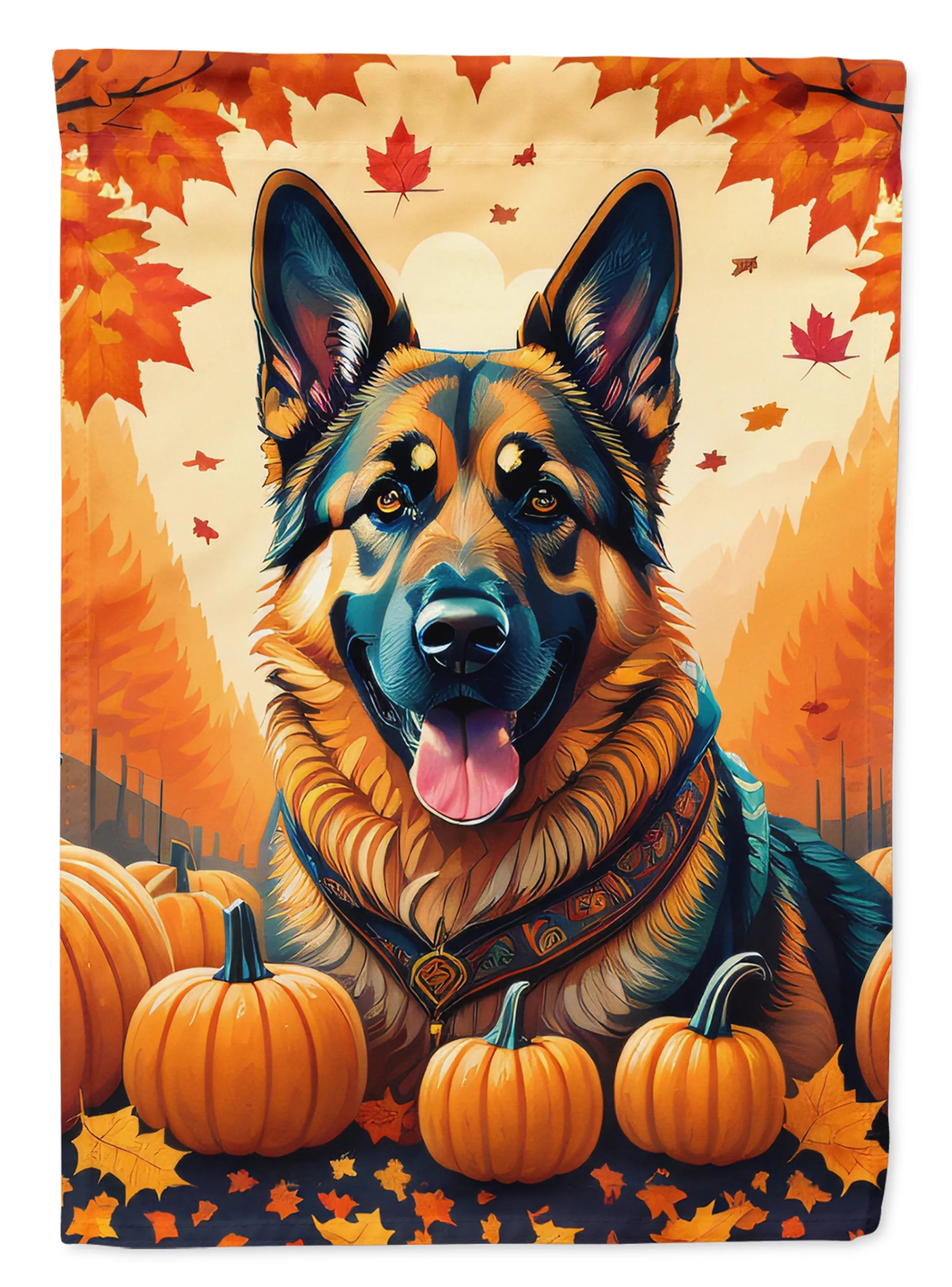 Autumn Leaves Decorative Flag - Pack Of: 1 | Collection name: Autumn leaves
