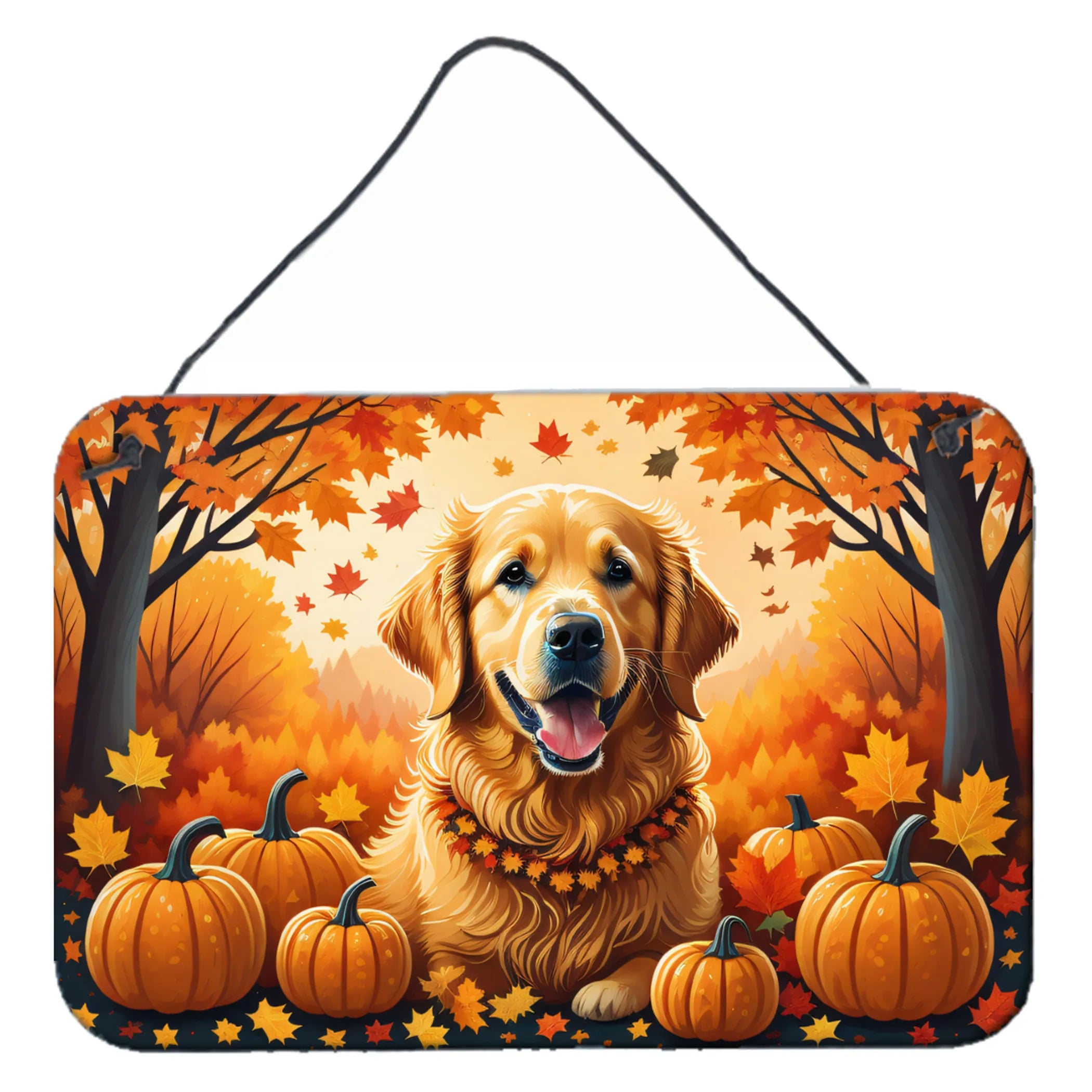 Autumn Leaves Wall or Door Hanging Prints - Size: 8HX12W | Pack Of: 1 | Collection name: Autumn leaves