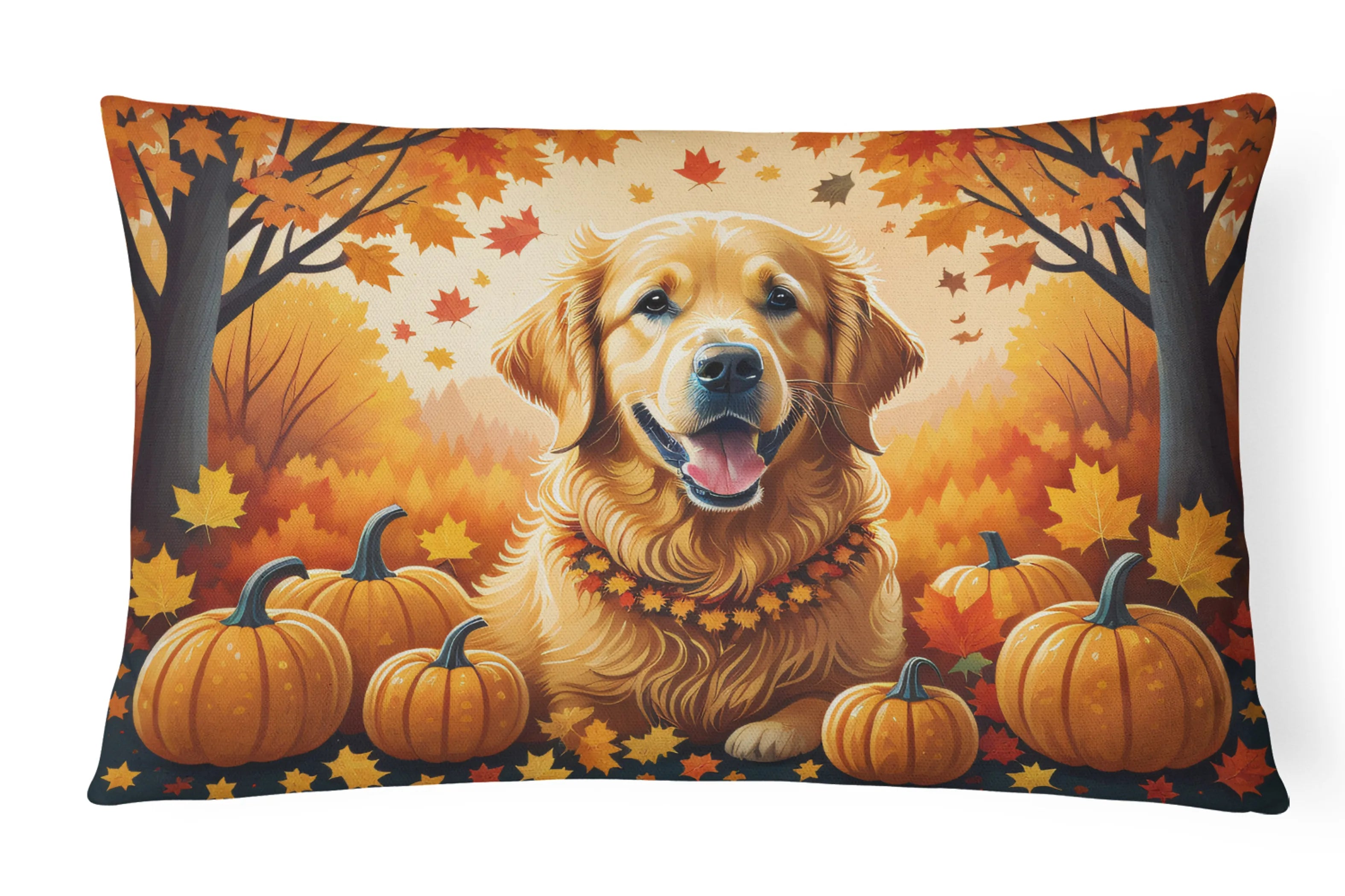 Autumn Leaves Throw Pillow - Pack Of: 1 | Collection name: Autumn leaves