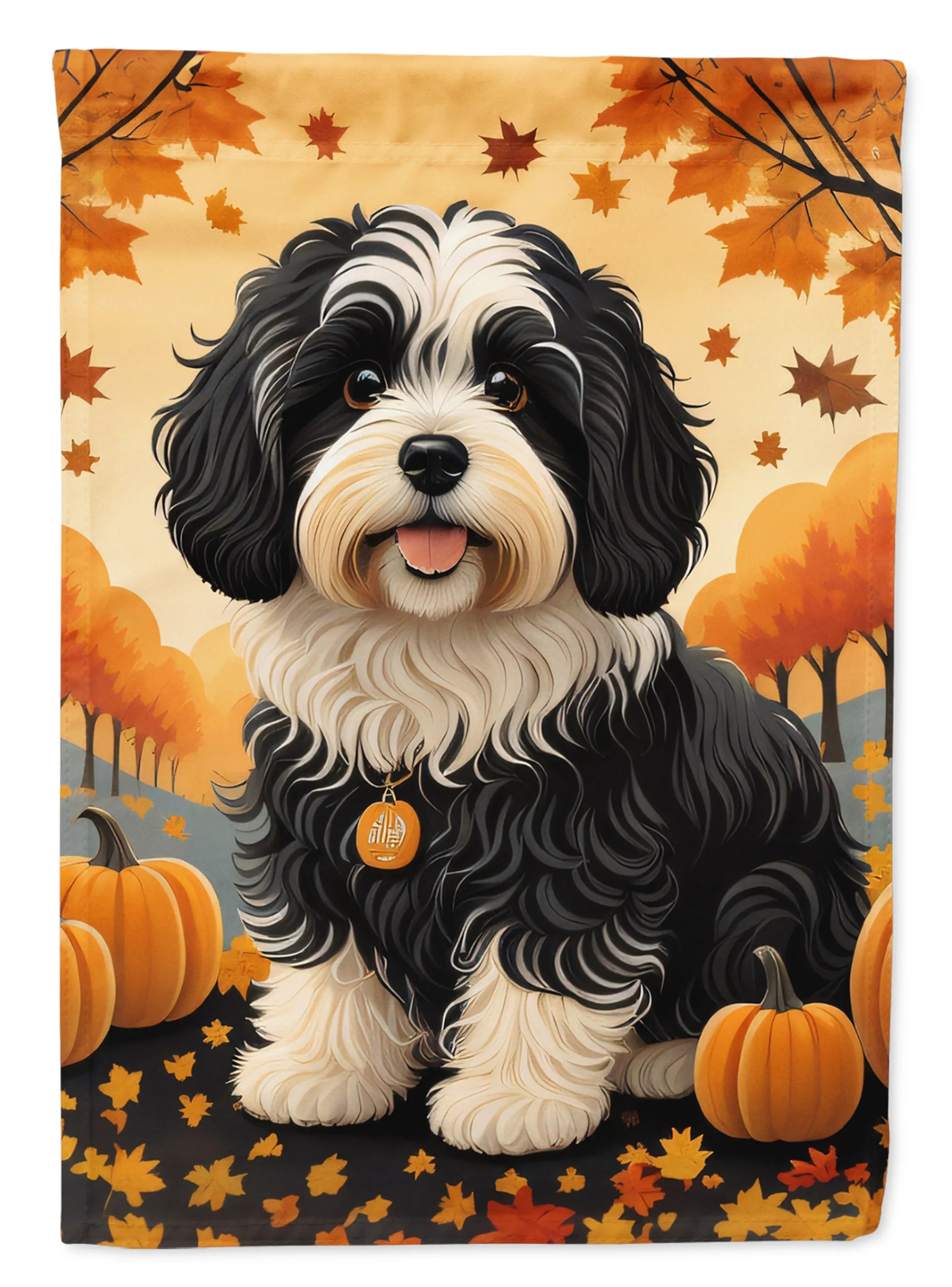 Autumn Leaves Decorative Flag - Pack Of: 1 | Collection name: Autumn leaves