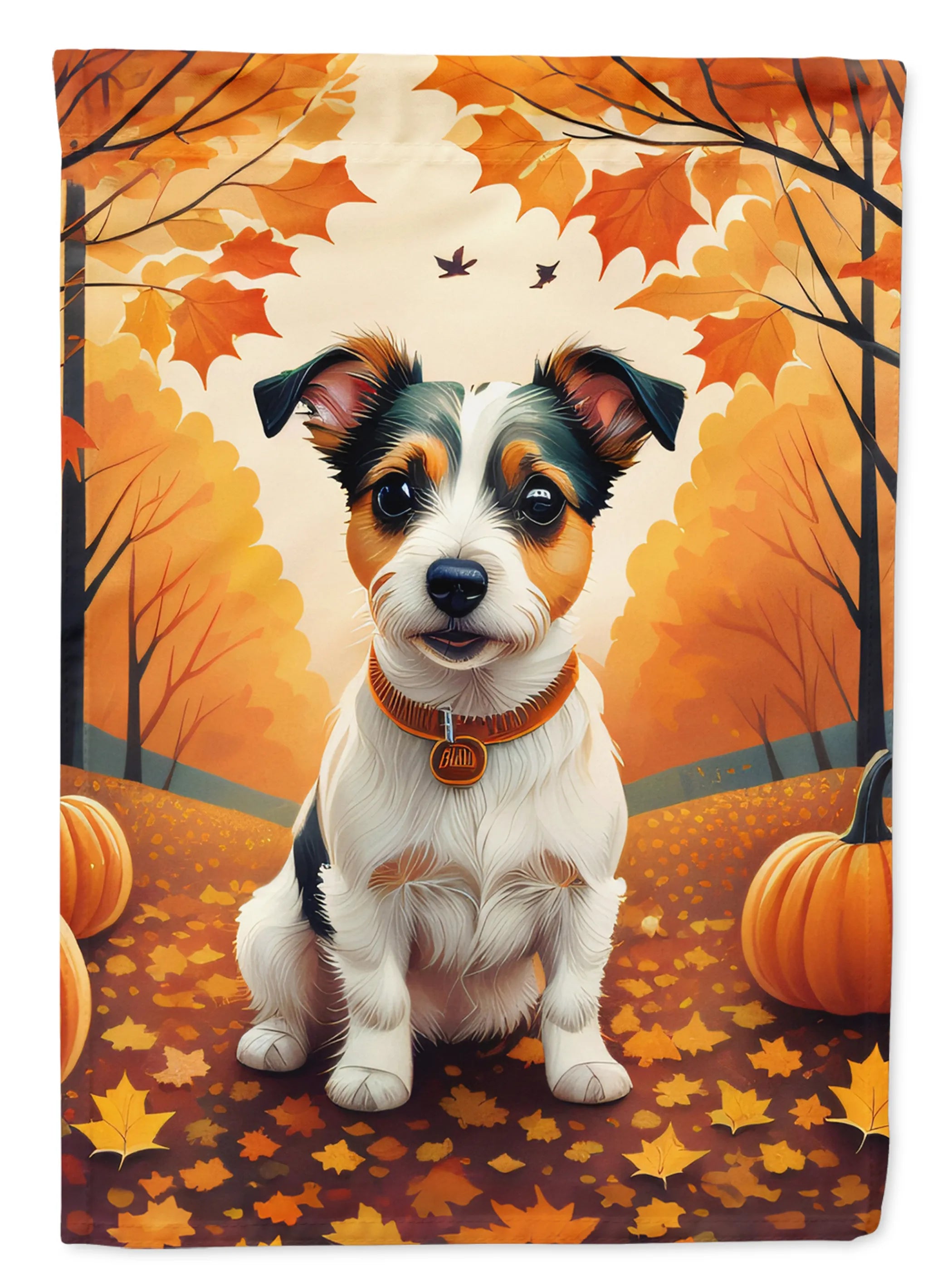 Autumn Leaves Decorative Flag - Pack Of: 1 | Collection name: Autumn leaves