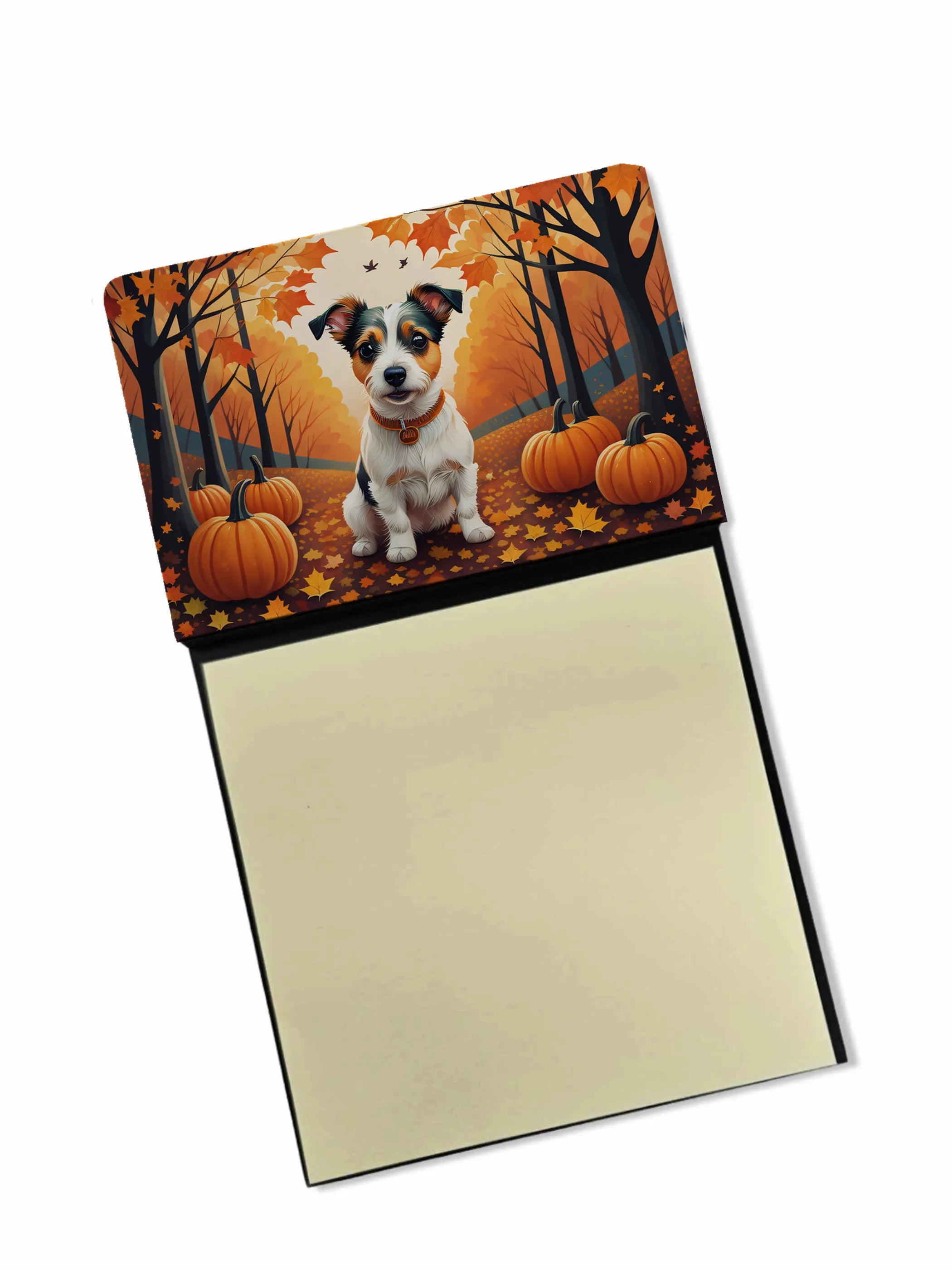 Autumn Leaves Sticky Note Holder - Pack Of: 1 | Collection name: Autumn leaves