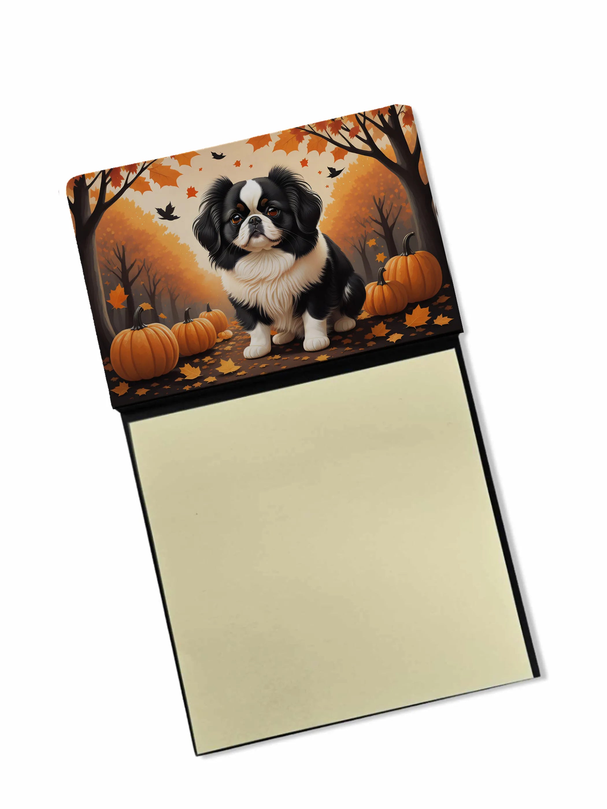 Autumn Leaves Sticky Note Holder - Pack Of: 1 | Collection name: Autumn leaves