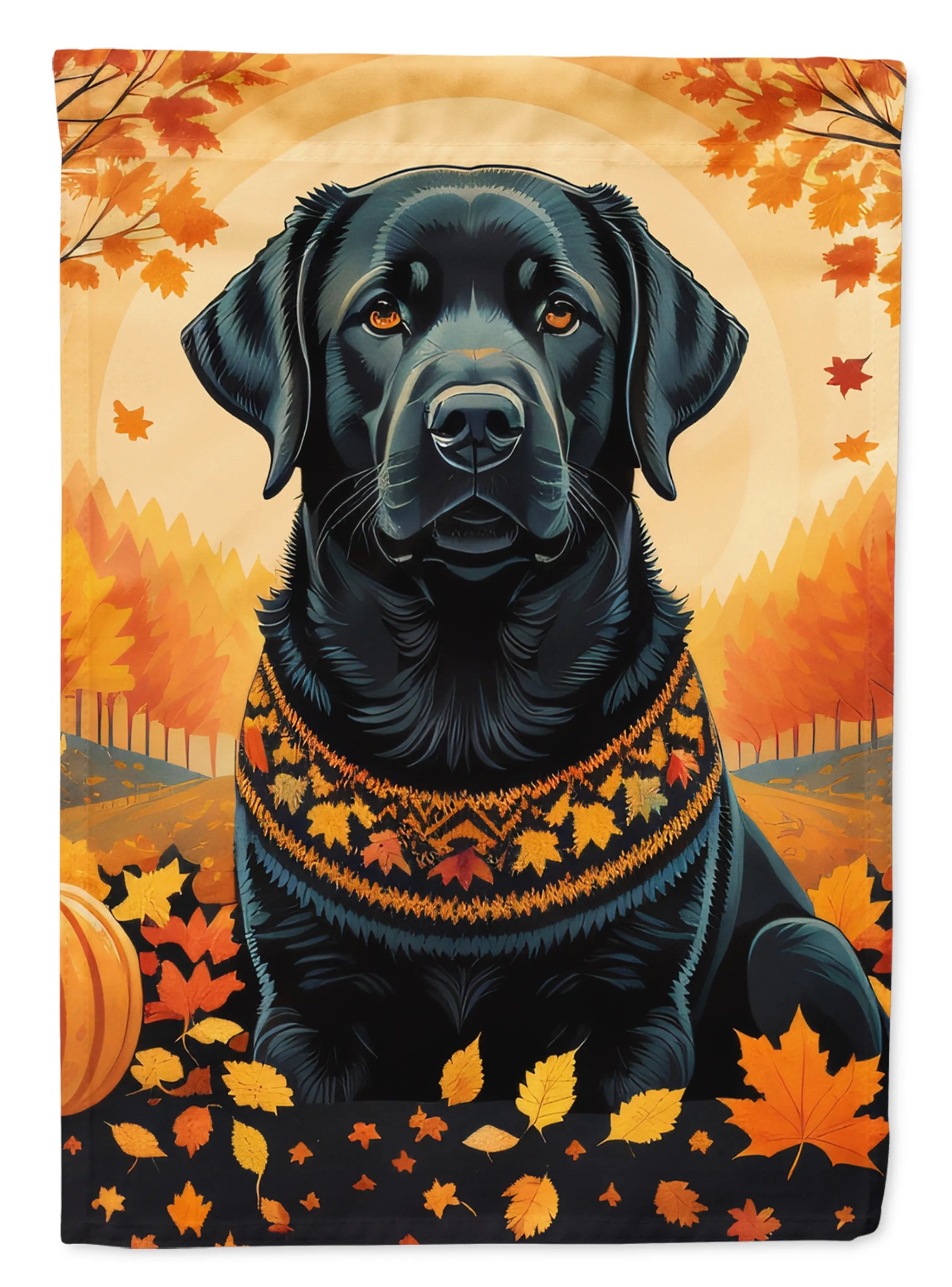 Autumn Leaves Decorative Flag - Pack Of: 1 | Collection name: Autumn leaves