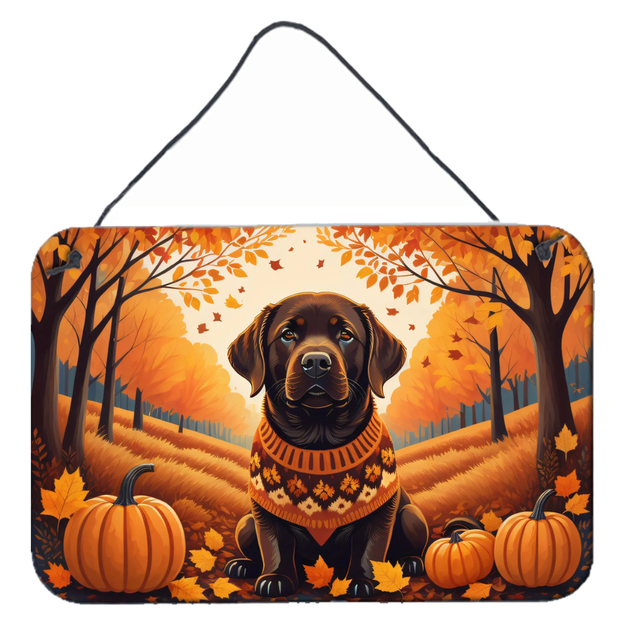 Autumn Leaves Wall or Door Hanging Prints - Size: 8HX12W | Pack Of: 1 | Collection name: Autumn leaves