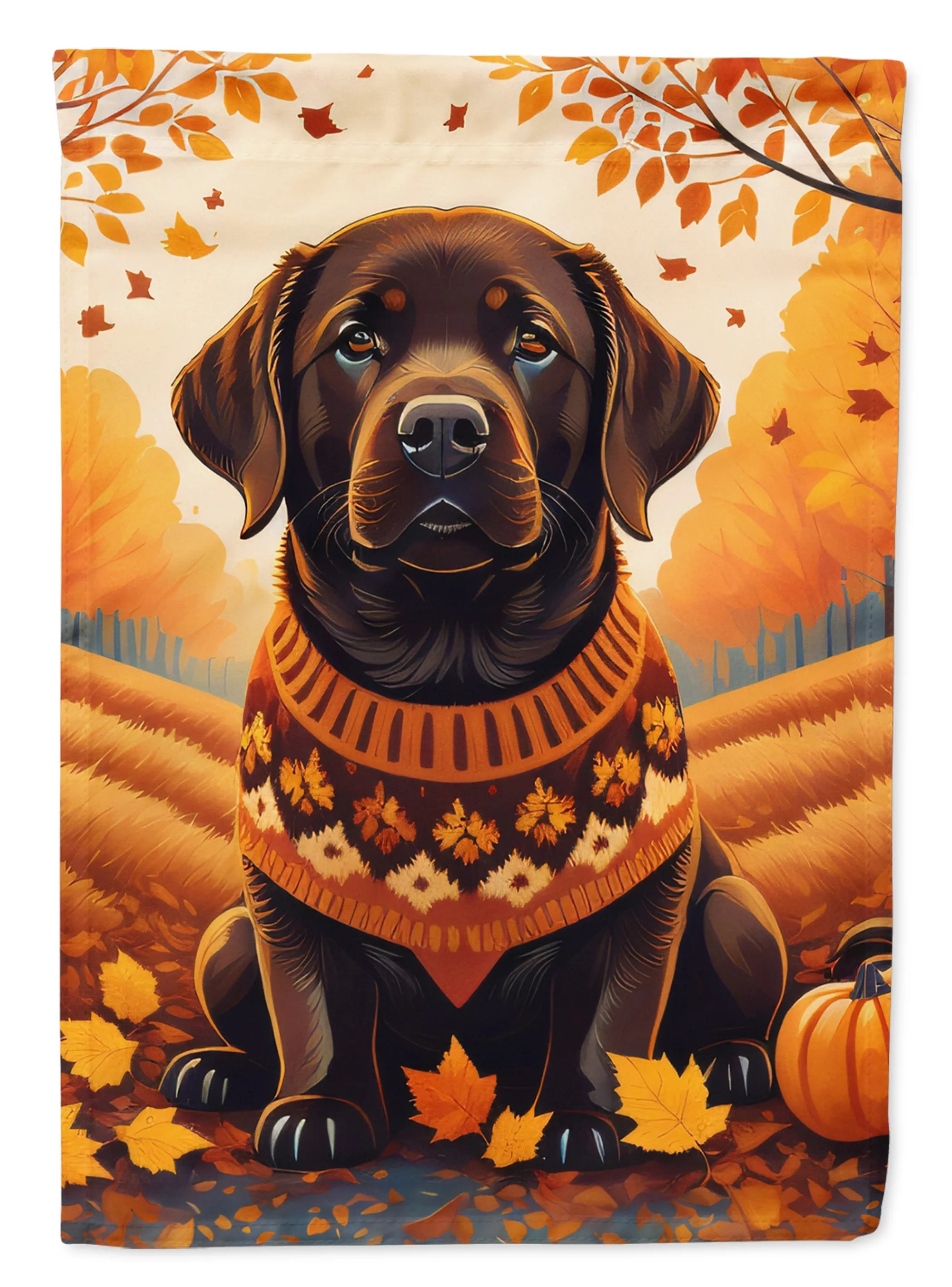 Autumn Leaves Decorative Flag - Pack Of: 1 | Collection name: Autumn leaves