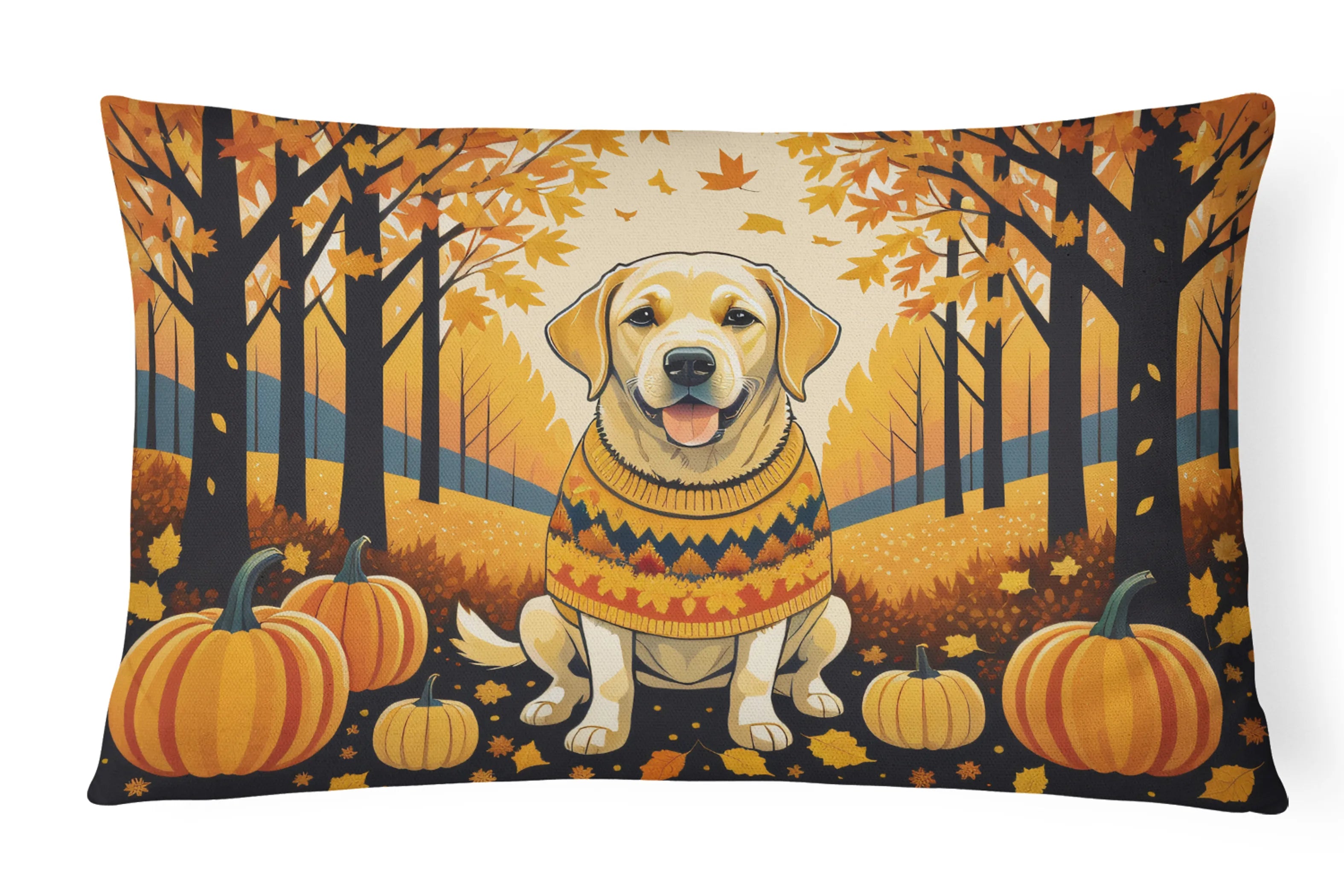 Autumn Leaves Throw Pillow - Pack Of: 1 | Collection name: Autumn leaves