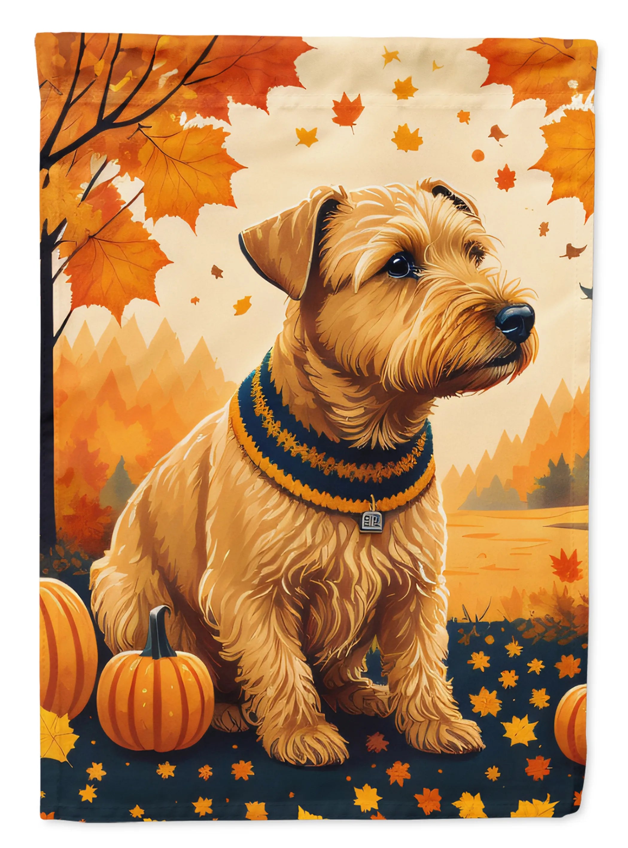 Autumn Leaves Decorative Flag - Pack Of: 1 | Collection name: Autumn leaves