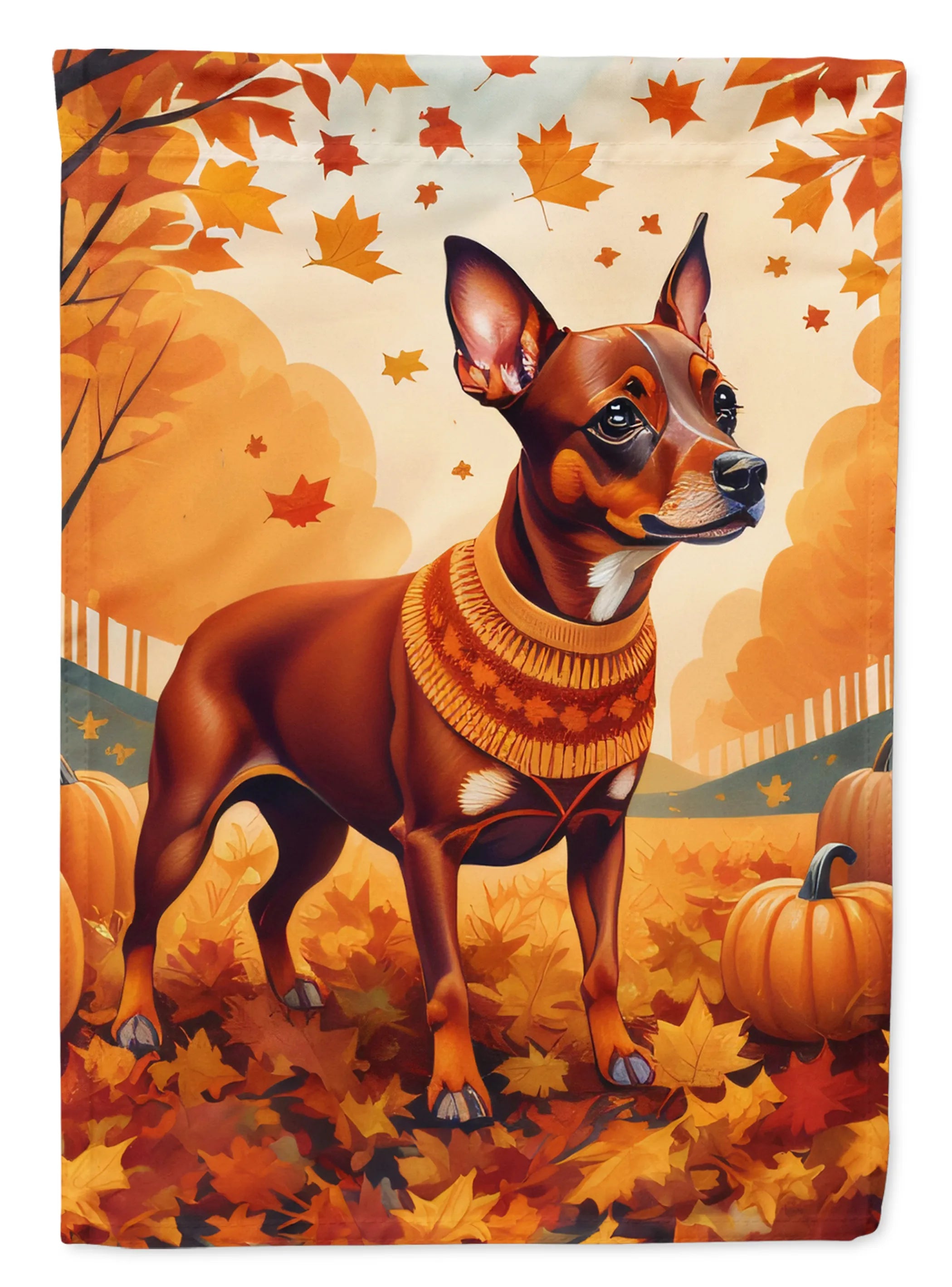 Autumn Leaves Decorative Flag - Pack Of: 1 | Collection name: Autumn leaves