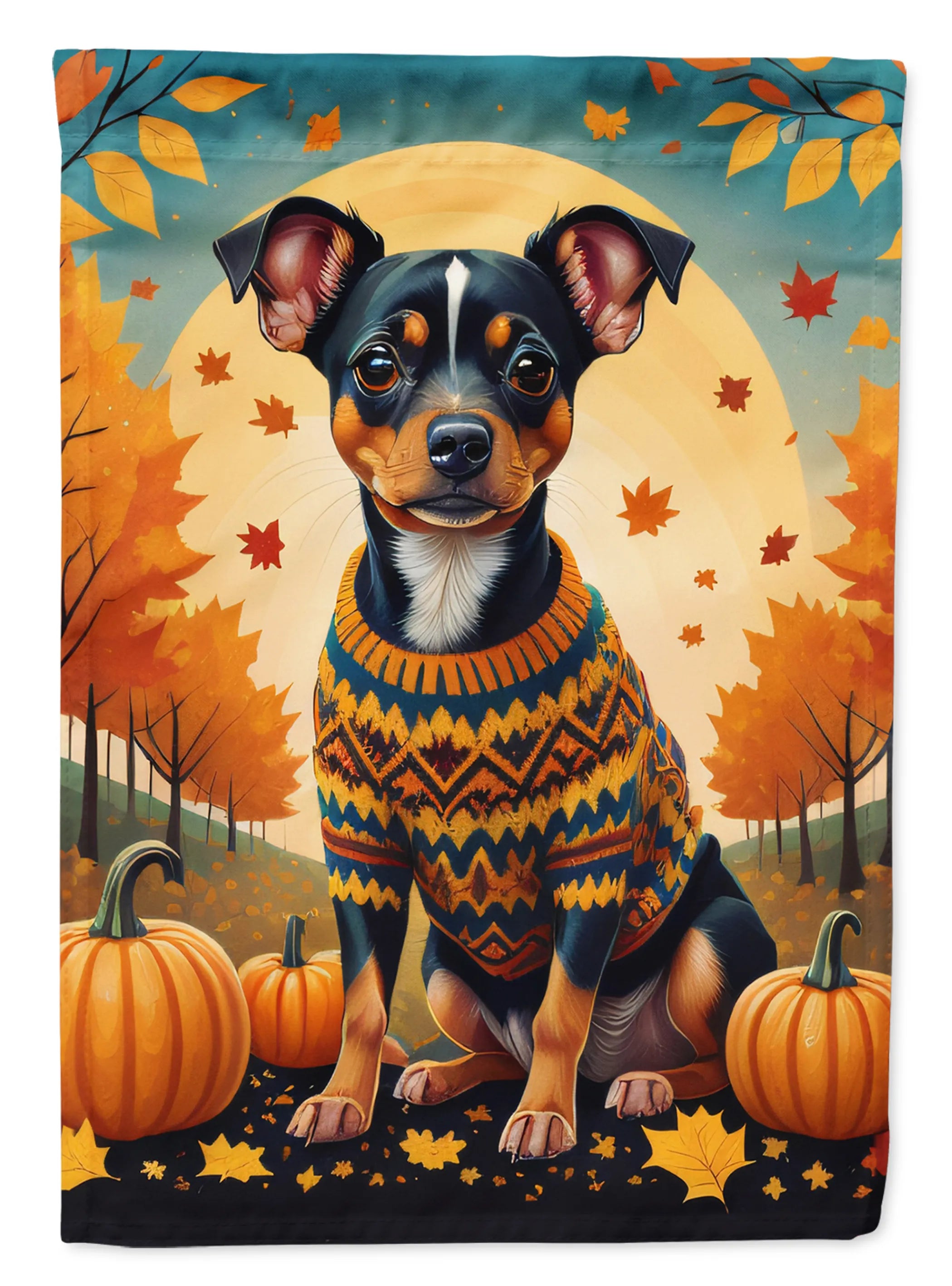 Autumn Leaves Decorative Flag - Pack Of: 1 | Collection name: Autumn leaves