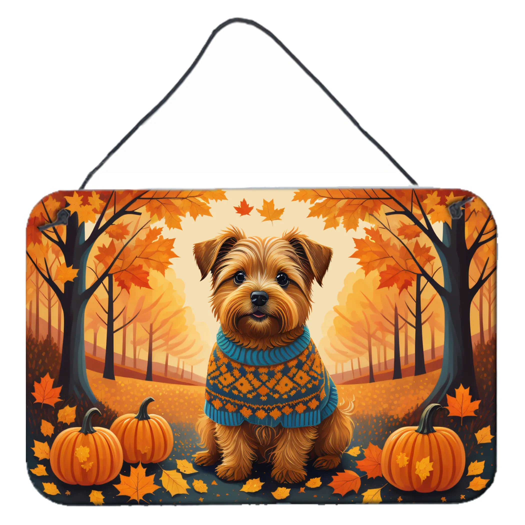 Autumn Leaves Wall or Door Hanging Prints - Size: 8HX12W | Pack Of: 1 | Collection name: Autumn leaves