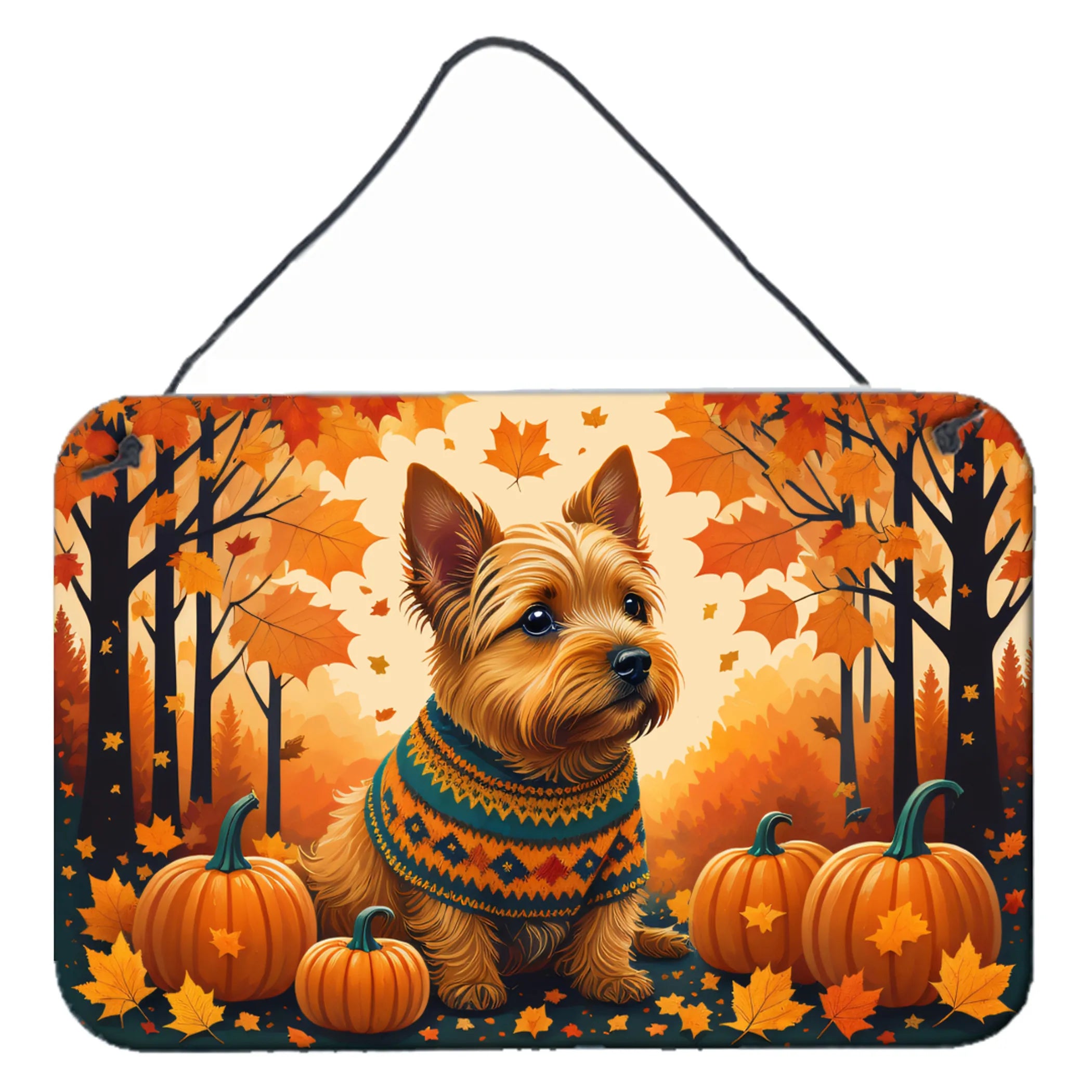 Autumn Leaves Wall or Door Hanging Prints - Size: 8HX12W | Pack Of: 1 | Collection name: Autumn leaves