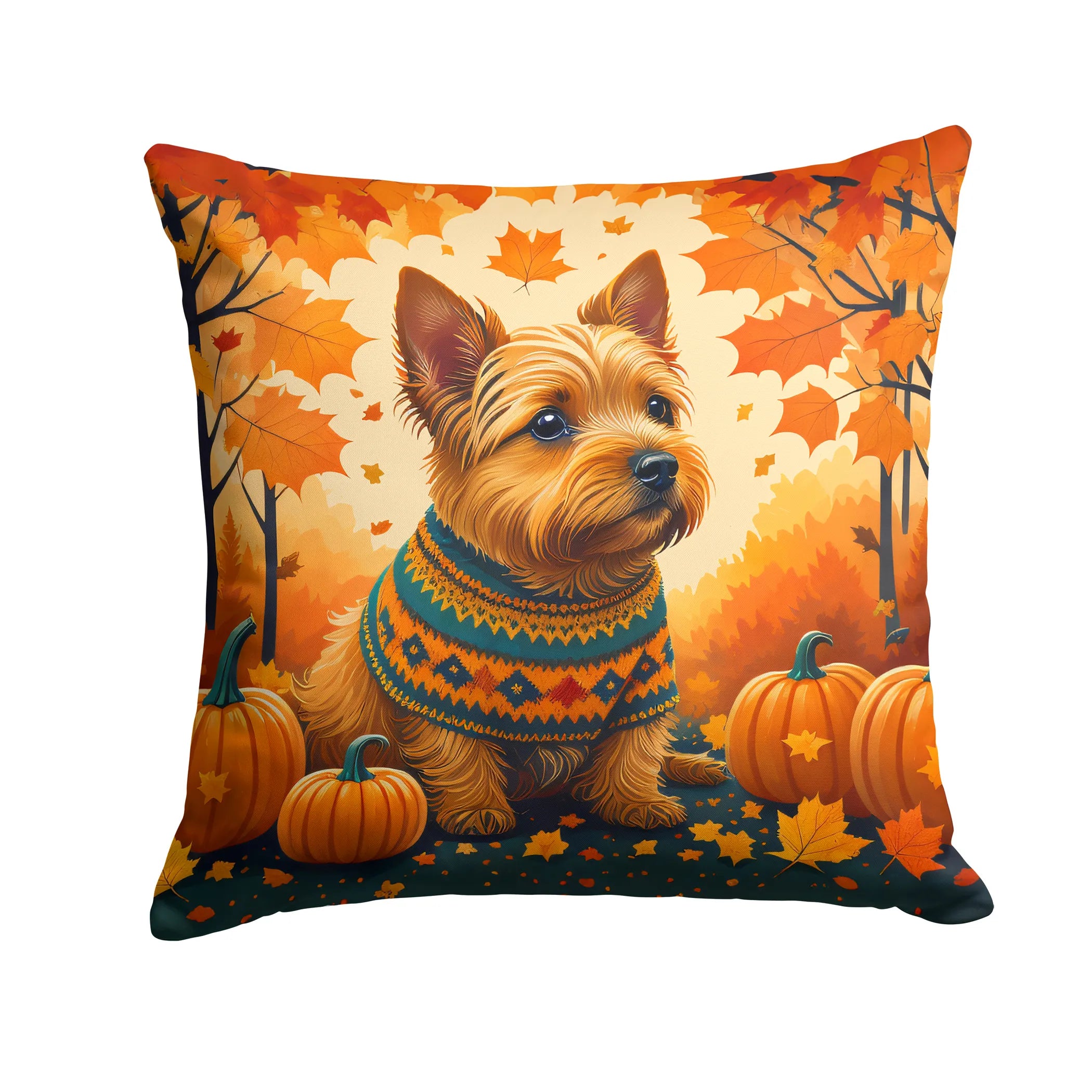 Autumn Leaves Throw Pillow - Pack Of: 1 | Collection name: Autumn leaves