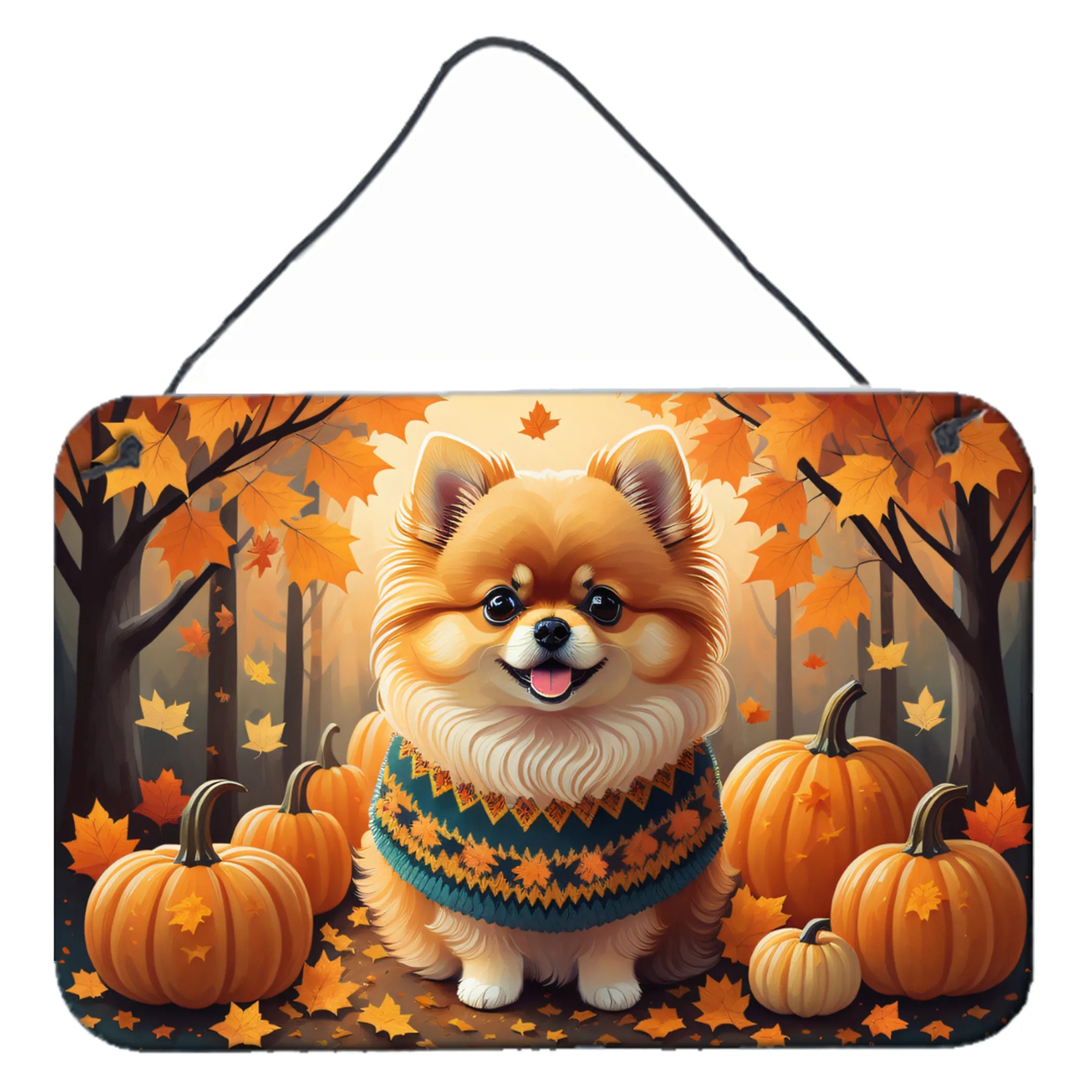 Autumn Leaves Wall or Door Hanging Prints - Size: 8HX12W | Pack Of: 1 | Collection name: Autumn leaves