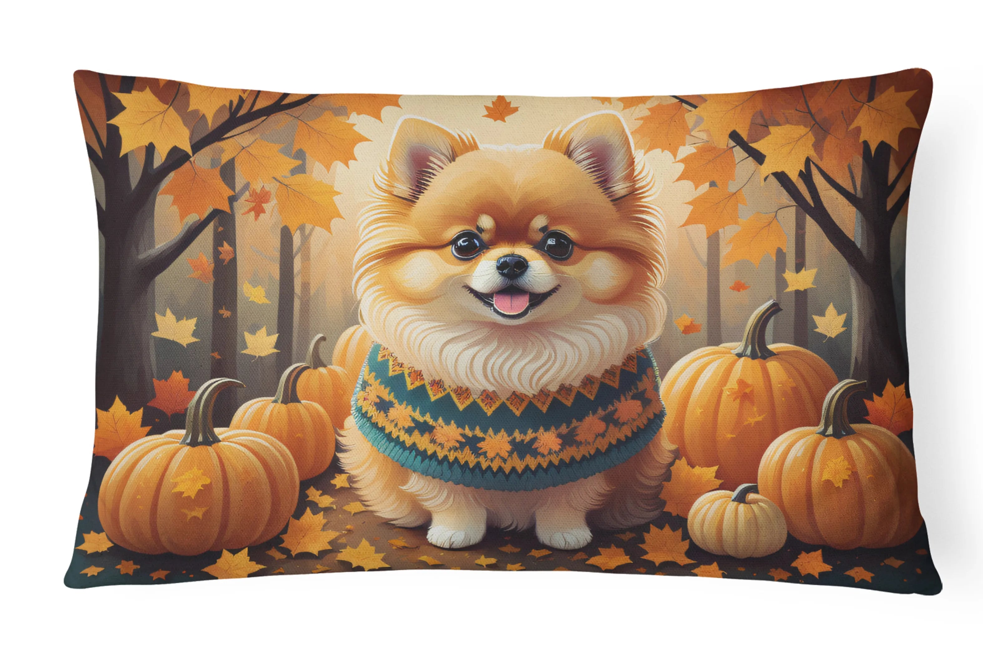 Autumn Leaves Throw Pillow - Pack Of: 1 | Collection name: Autumn leaves