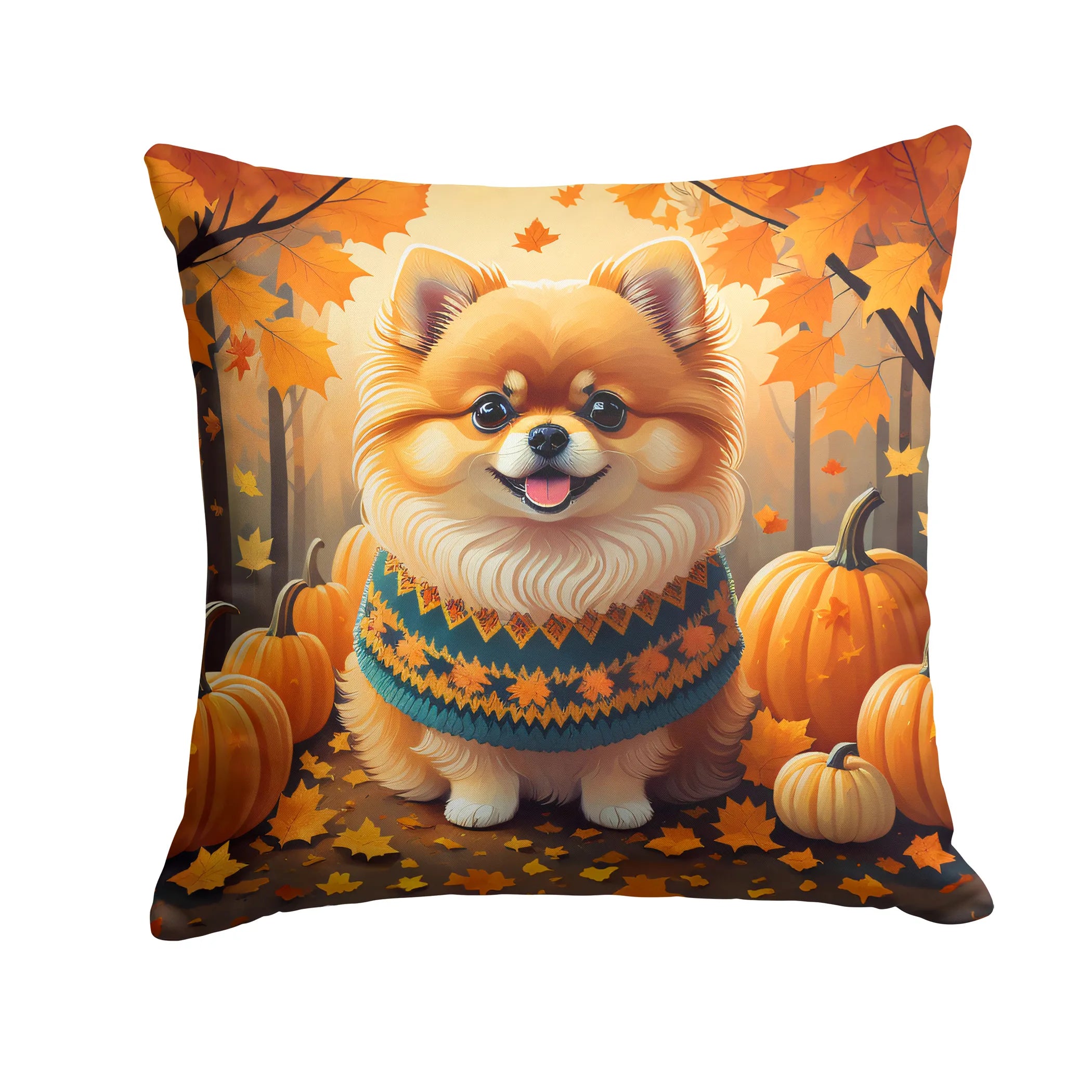 Autumn Leaves Throw Pillow - Pack Of: 1 | Collection name: Autumn leaves