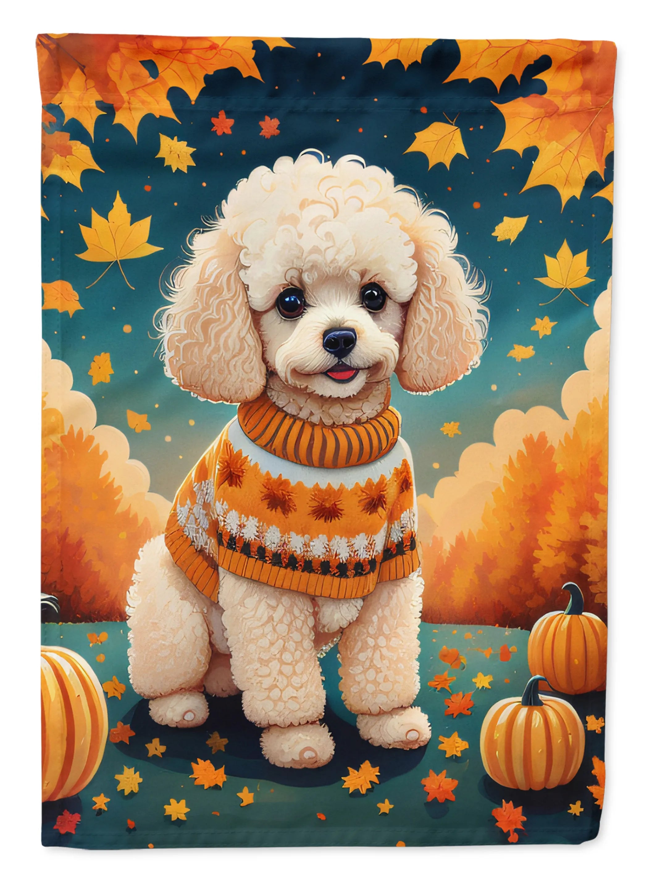 Autumn Leaves Decorative Flag - Pack Of: 1 | Collection name: Autumn leaves