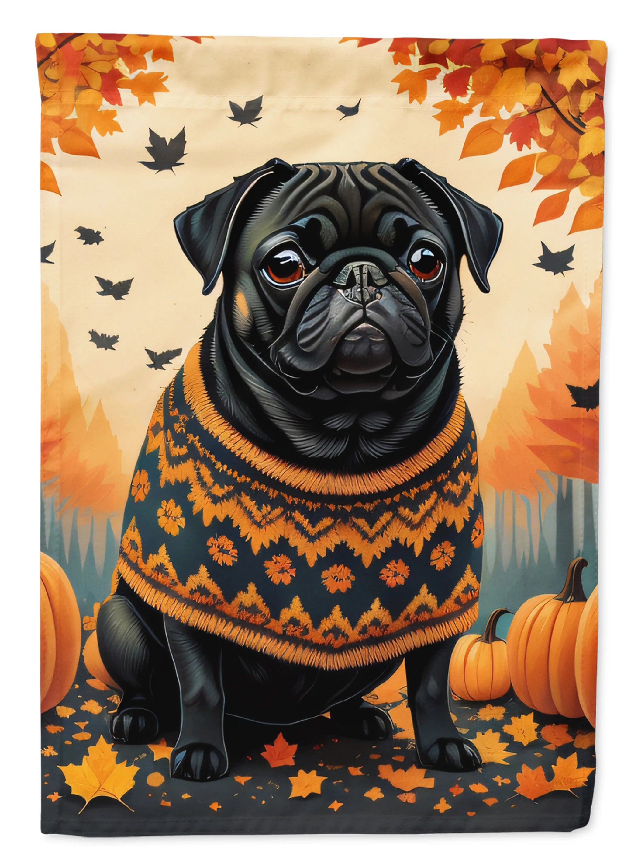 Autumn Leaves Decorative Flag - Pack Of: 1 | Collection name: Autumn leaves