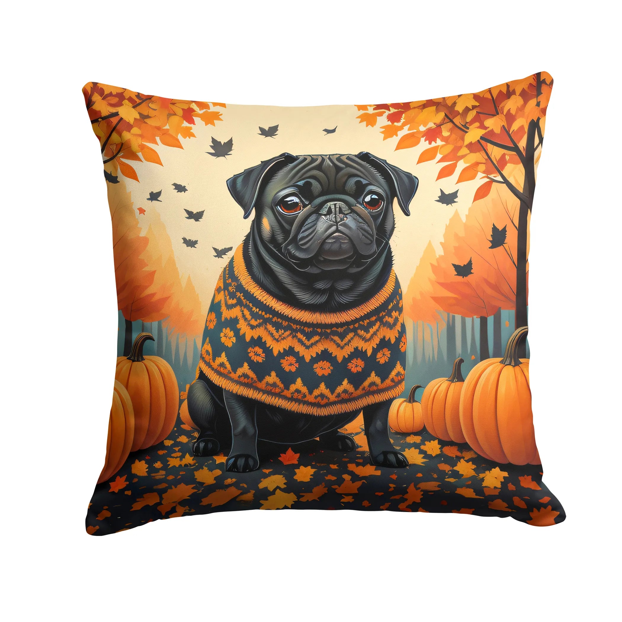 Autumn Leaves Throw Pillow - Pack Of: 1 | Collection name: Autumn leaves