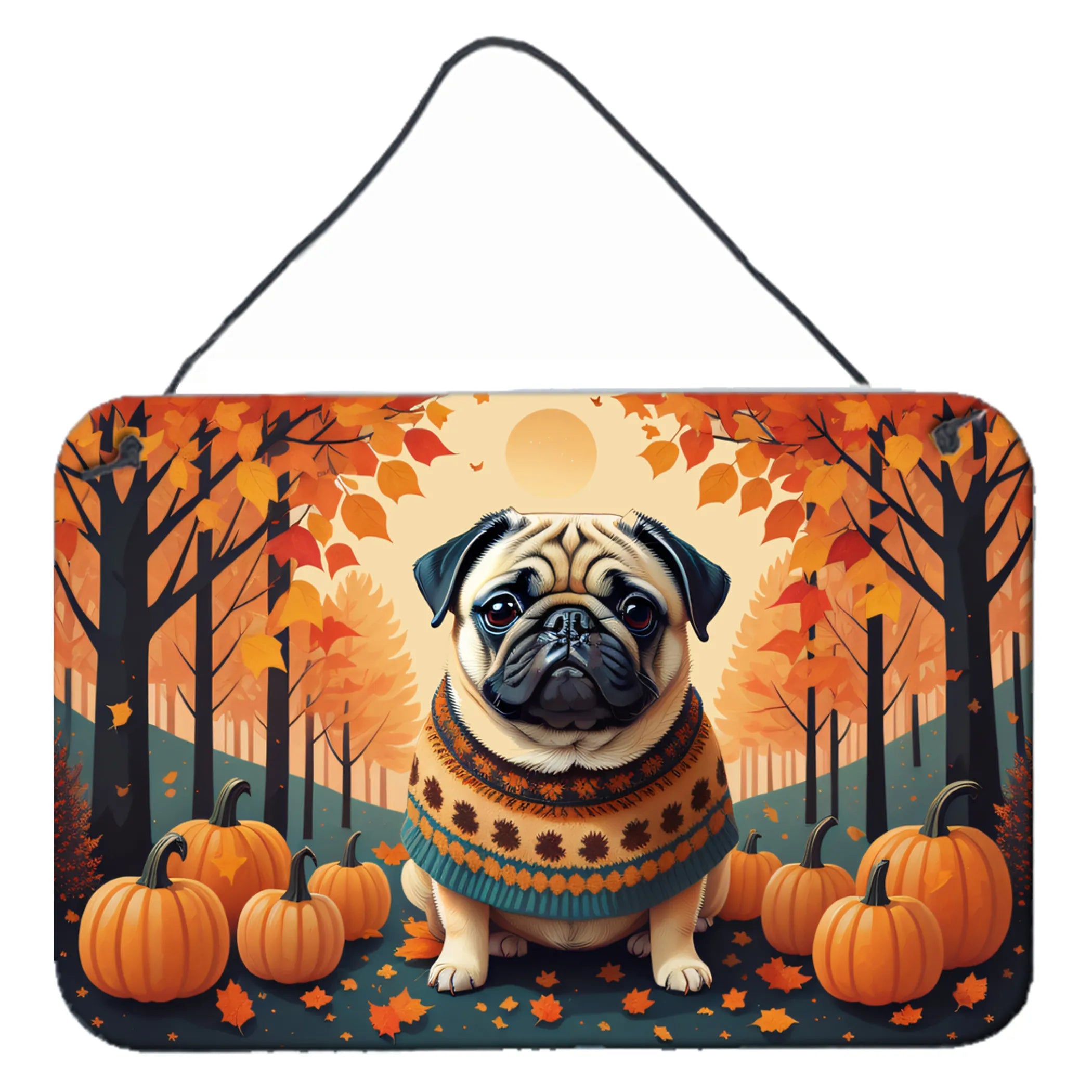 Autumn Leaves Wall or Door Hanging Prints - Size: 8HX12W | Pack Of: 1 | Collection name: Autumn leaves