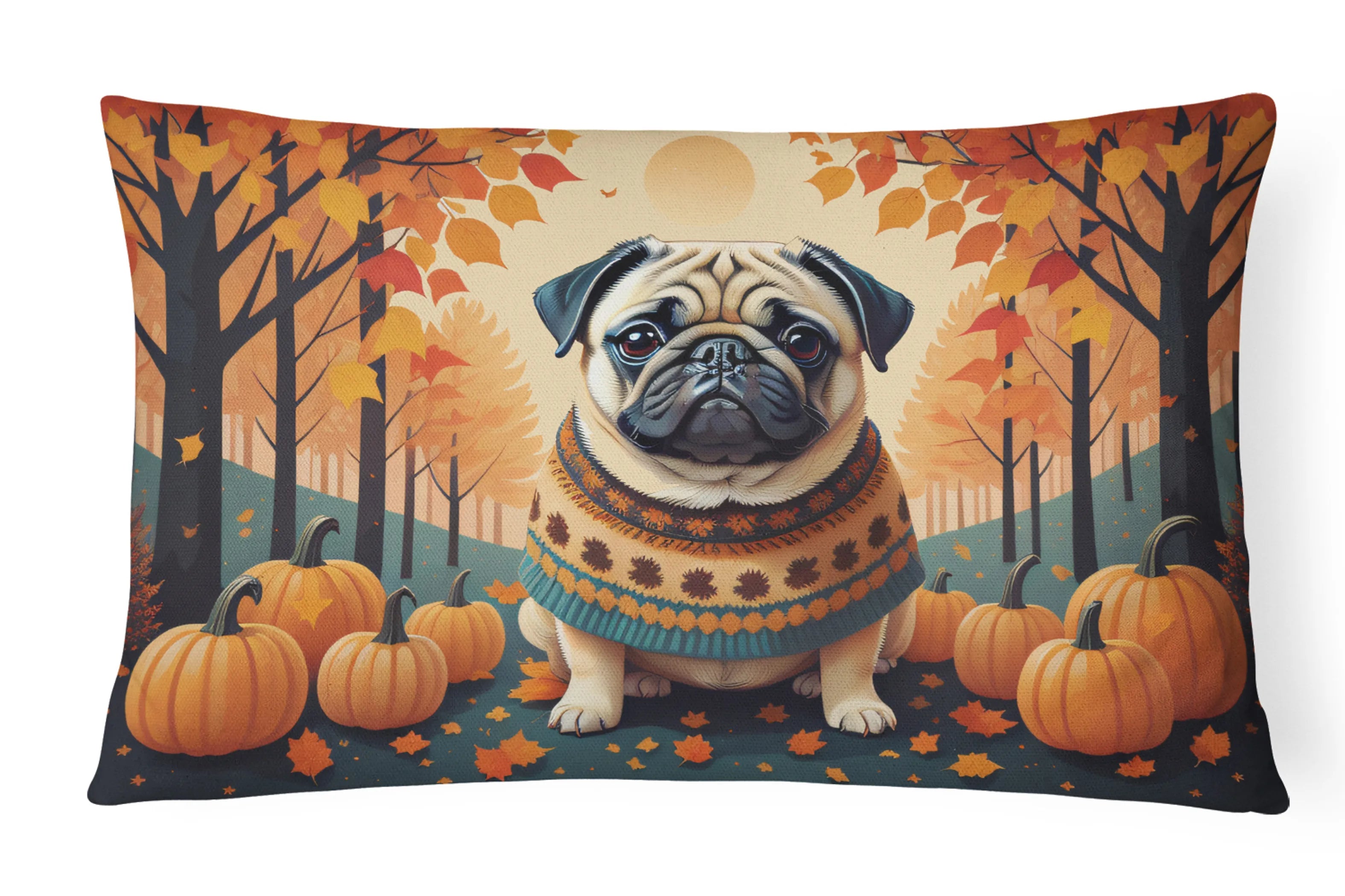 Autumn Leaves Throw Pillow - Pack Of: 1 | Collection name: Autumn leaves